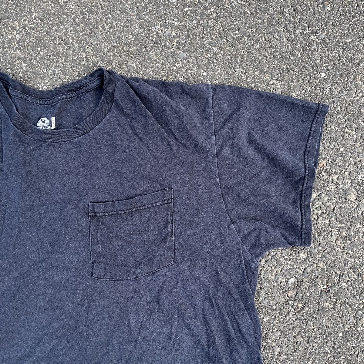 Other Vintage Faded Black Pocket T-Shirt XL Skater Grunge Size US XL / EU 56 / 4 - 1 Thumbnail