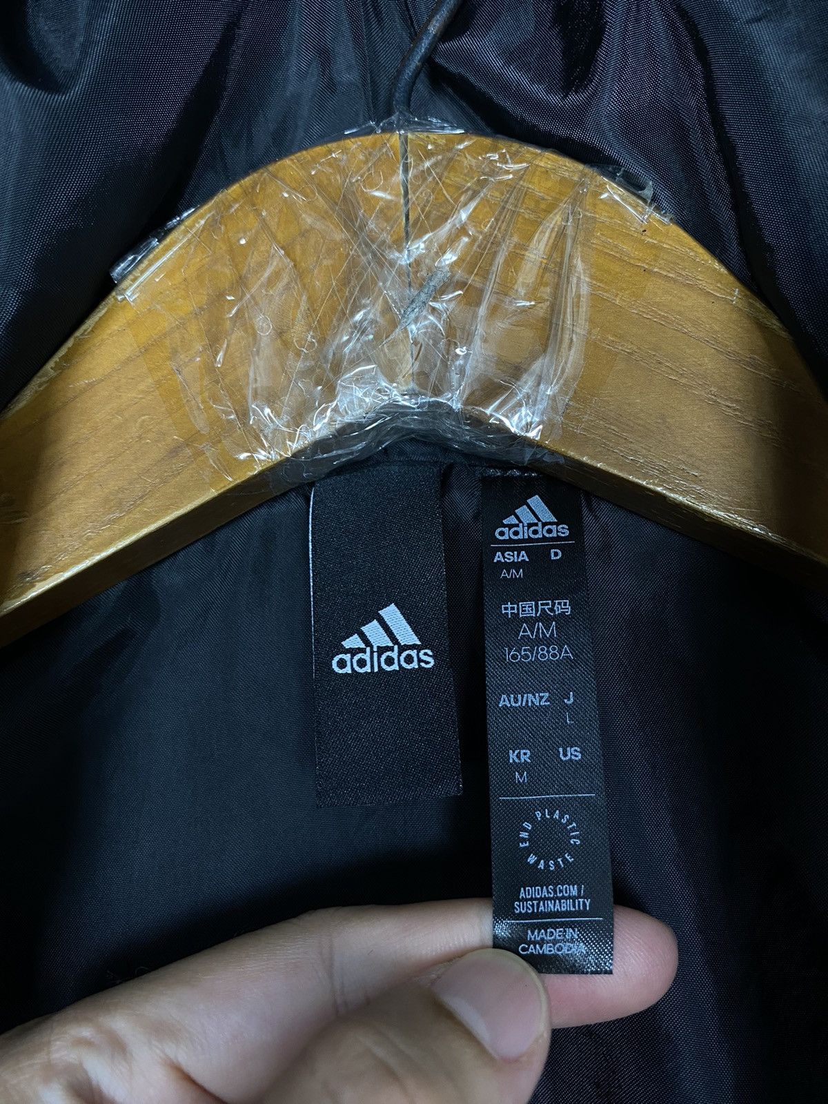Adidas Rare‼️ Adidas Hoodie Fleece Deep Pile Small Logo Size US S / EU 44-46 / 1 - 7 Thumbnail