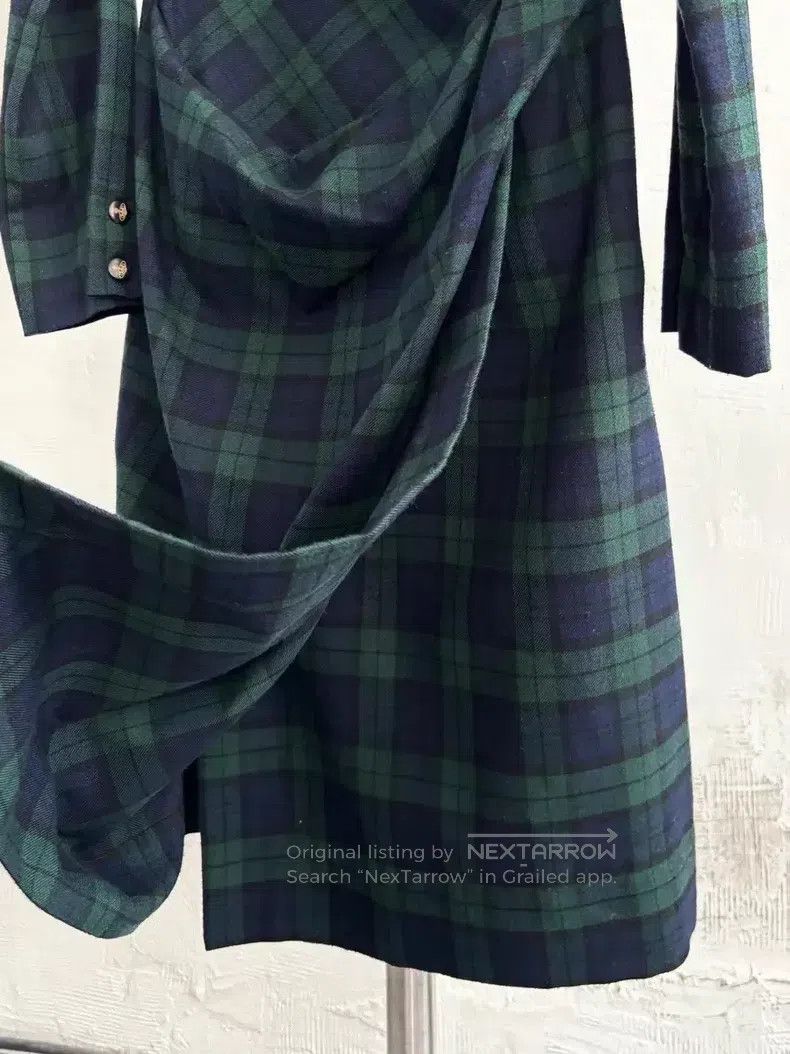 Vivienne Westwood Vivienne Westwood Distressed irregular plaid long sleeve d Size S / US 4 / IT 40 - 5 Thumbnail