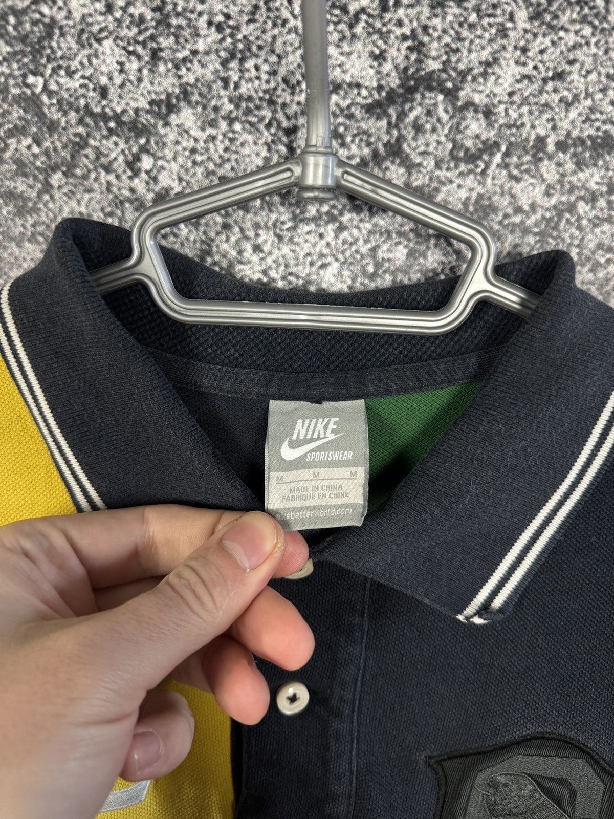 Nike Nike Sportswear Vintage Rugby Polo Shirt Canarinho Size M Size US M / EU 48-50 / 2 - 11 Thumbnail