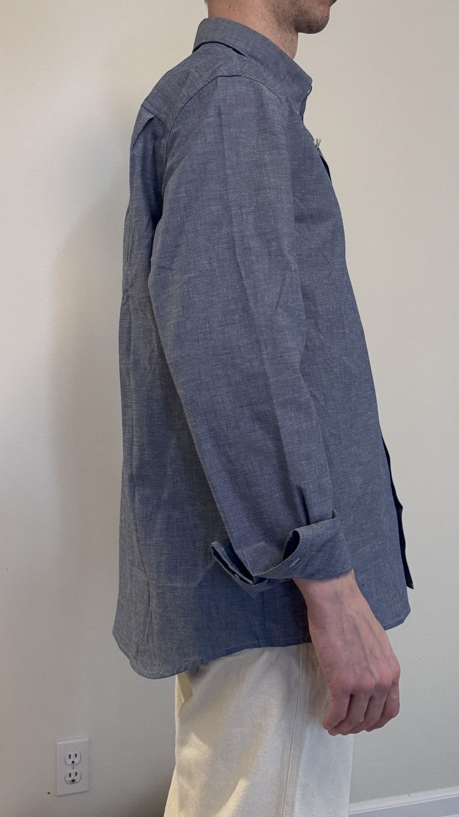 A.P.C. A.P.C. Blue Edouard Shirt Size US L / EU 52-54 / 3 - 7 Thumbnail
