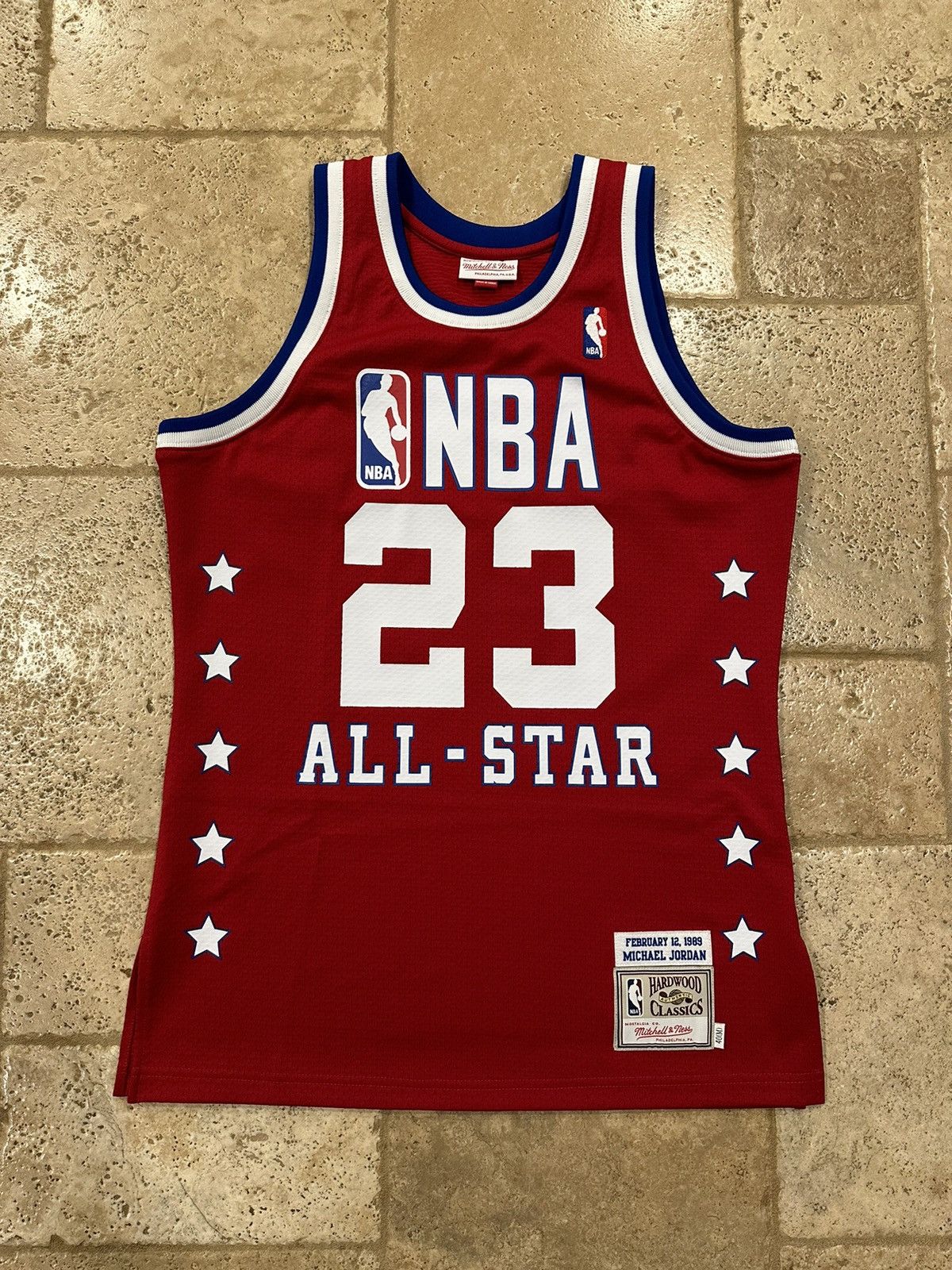 Mitchell & Ness × NBA Mitchell & Ness Authentic Michael Jordan All Star ‘89 Jersey Size US M / EU 48-50 / 2 - 1 Thumbnail