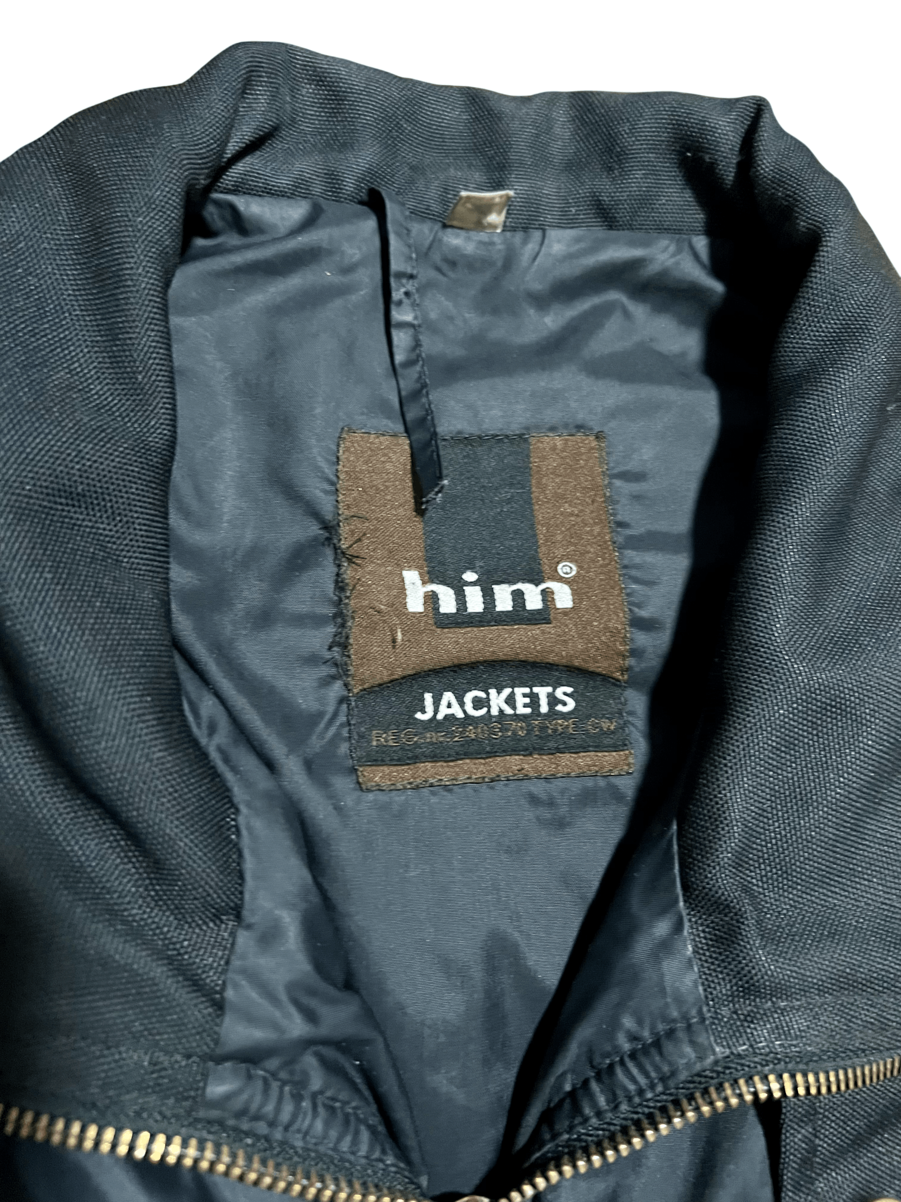 Other Him Jackets Y2K Full Zip Black Cargo Jacket Vest Size US XXL / EU 58 / 5 - 2 Thumbnail