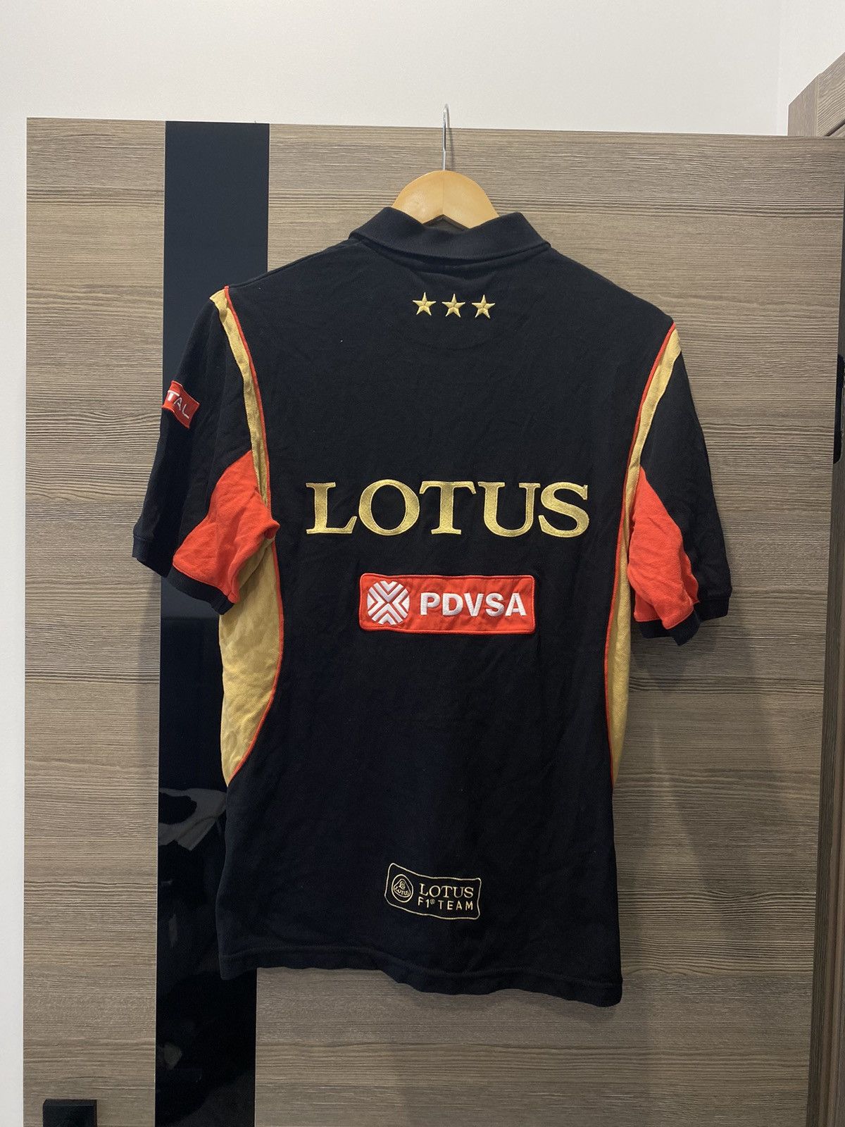 Formula 1 × Vintage Vintage Lotus Renault Formula 1 Racing Polo Romain Grosjan Size US S / EU 44-46 / 1 - 2 Thumbnail