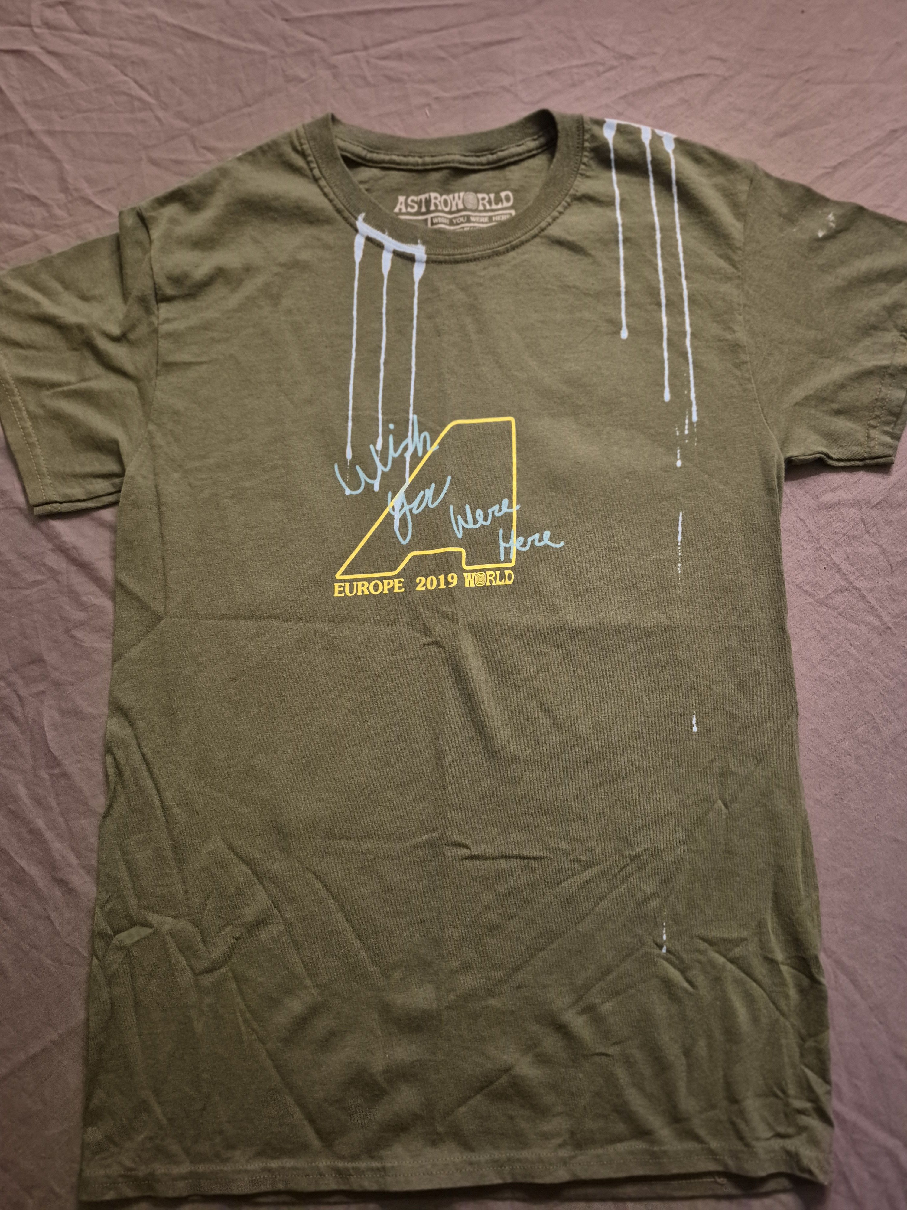 Travis Scott Travis Scott AstroWorld "Wish You Were Here" Tee Size Small Size US S / EU 44-46 / 1 - 1 Thumbnail