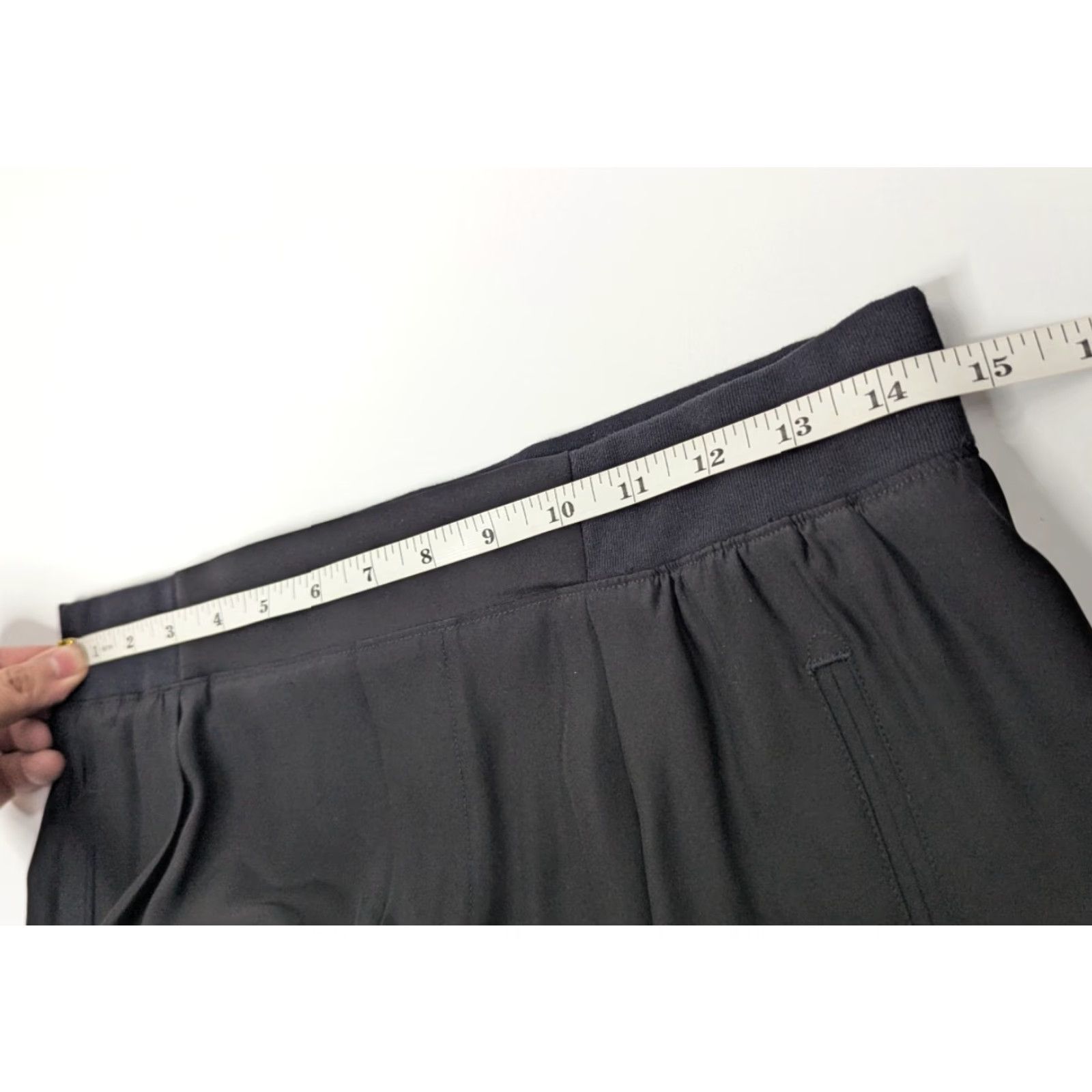 Vintage ATM Jogger Pants Silk Black Womens Size Small Pull On Size 28" / US 6 / IT 42 - 6 Thumbnail