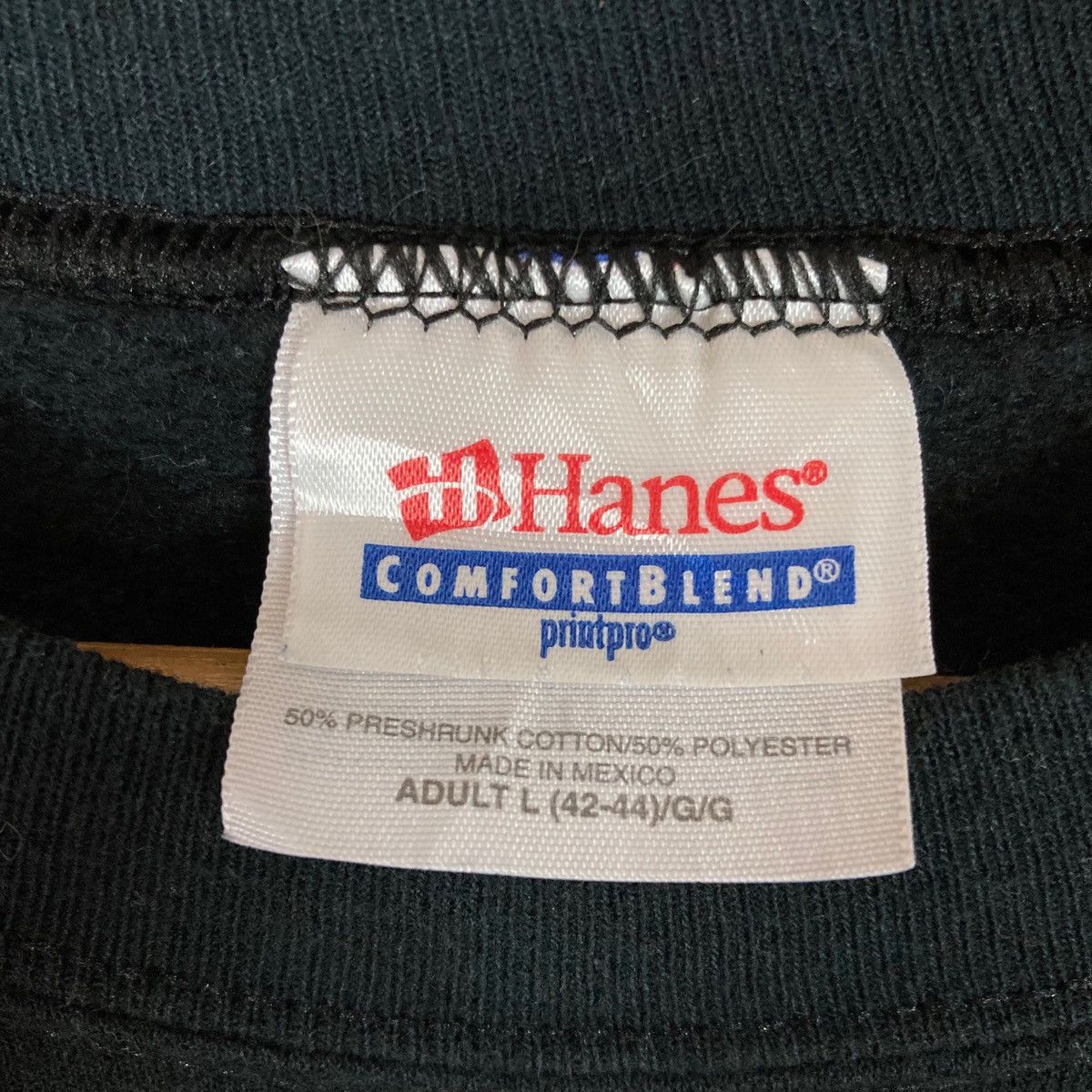 Hanes Vintage Hanes Pullover Jumper Sweatshirt Size US L / EU 52-54 / 3 - 8 Thumbnail