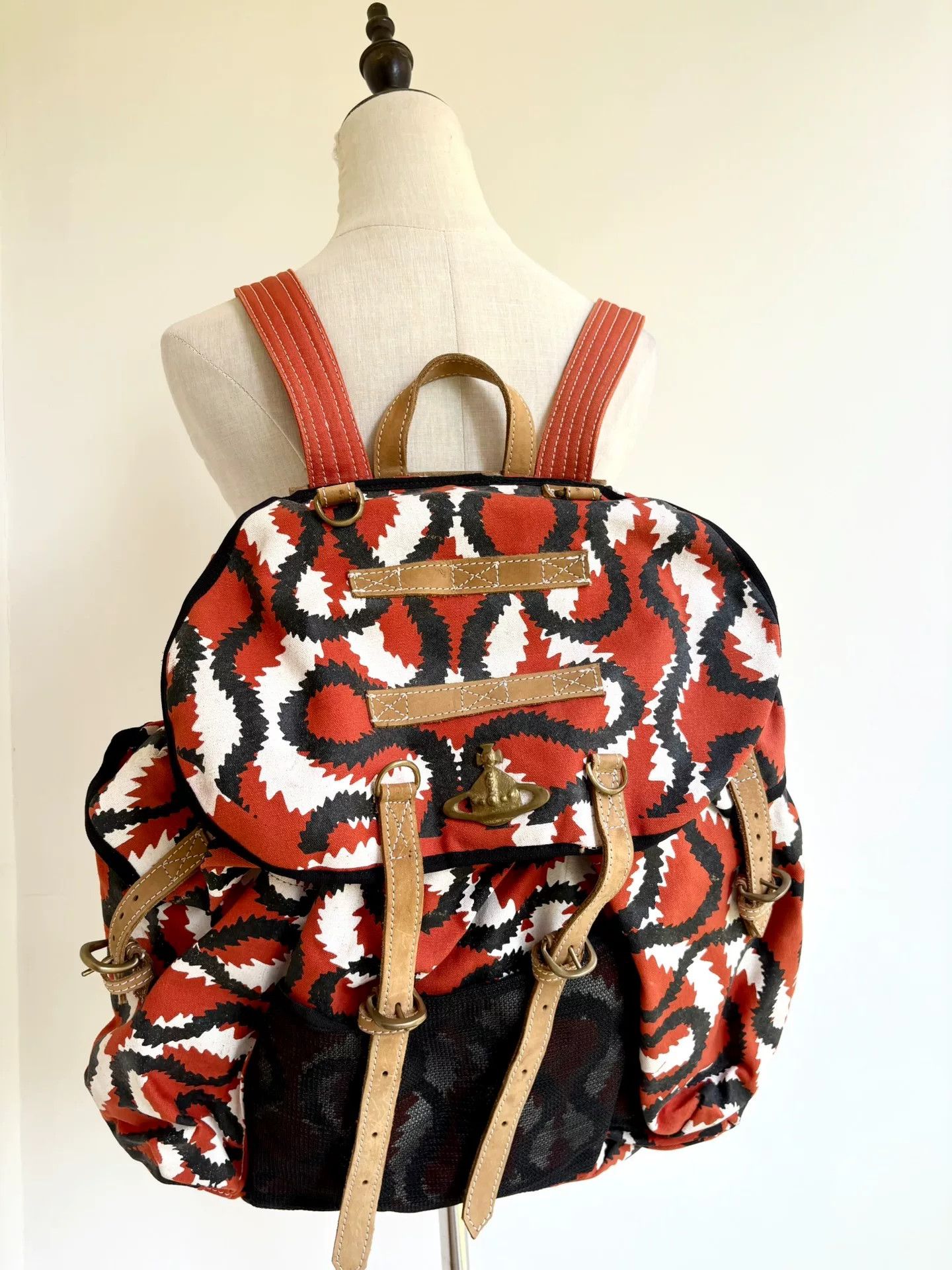 Vivienne Westwood Vivienne Westwood Red and White Pirate Bag Size ONE SIZE - 1 Thumbnail