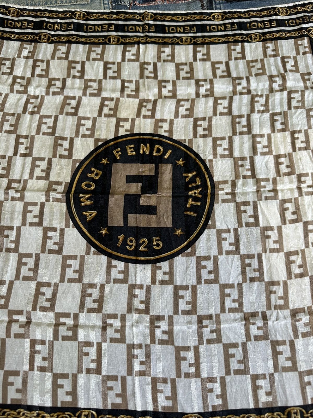 Vintage Vintage Fendi Handkerchief/ Neckerchief/ Bandana Size ONE SIZE - 16 Thumbnail