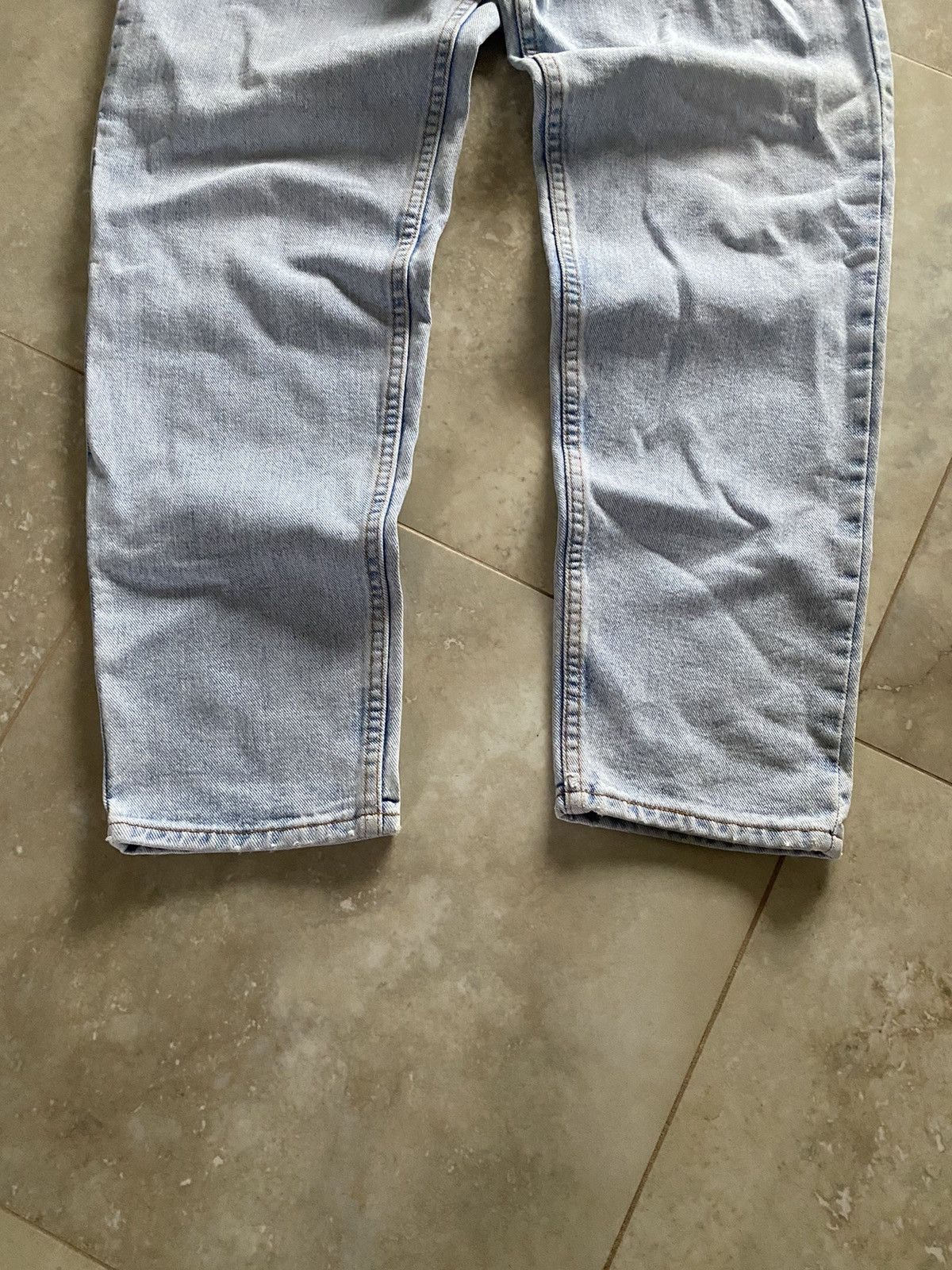 Levi's Vintage Levis 2000s Baggy Jeans Y2K Made in Usa Workwear 550 Size US 32 / EU 48 - 7 Thumbnail