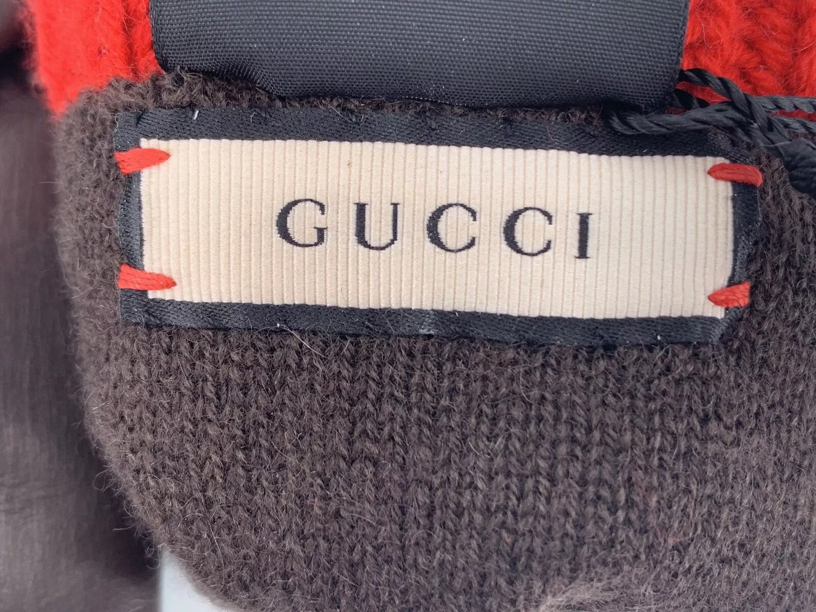 Gucci new Gucci Gloves Size-8-S-432307 Men's Size ONE SIZE - 11 Thumbnail
