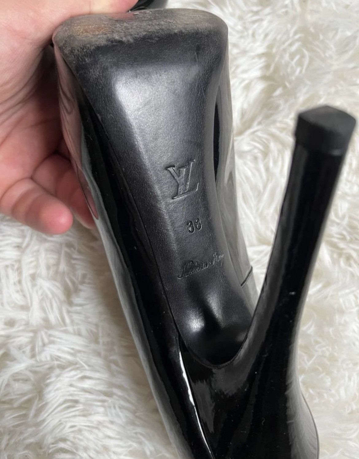 Louis Vuitton Louis Vuitton lock edition heels Size US 8 / IT 38 - 6 Thumbnail
