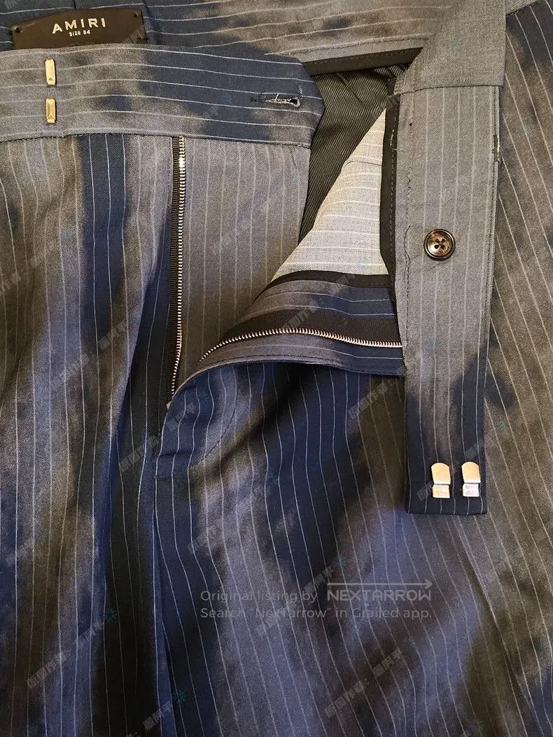 Amiri Amiri Casual Wide Leg Wool Trousers Size US 38 / EU 54 - 4 Thumbnail