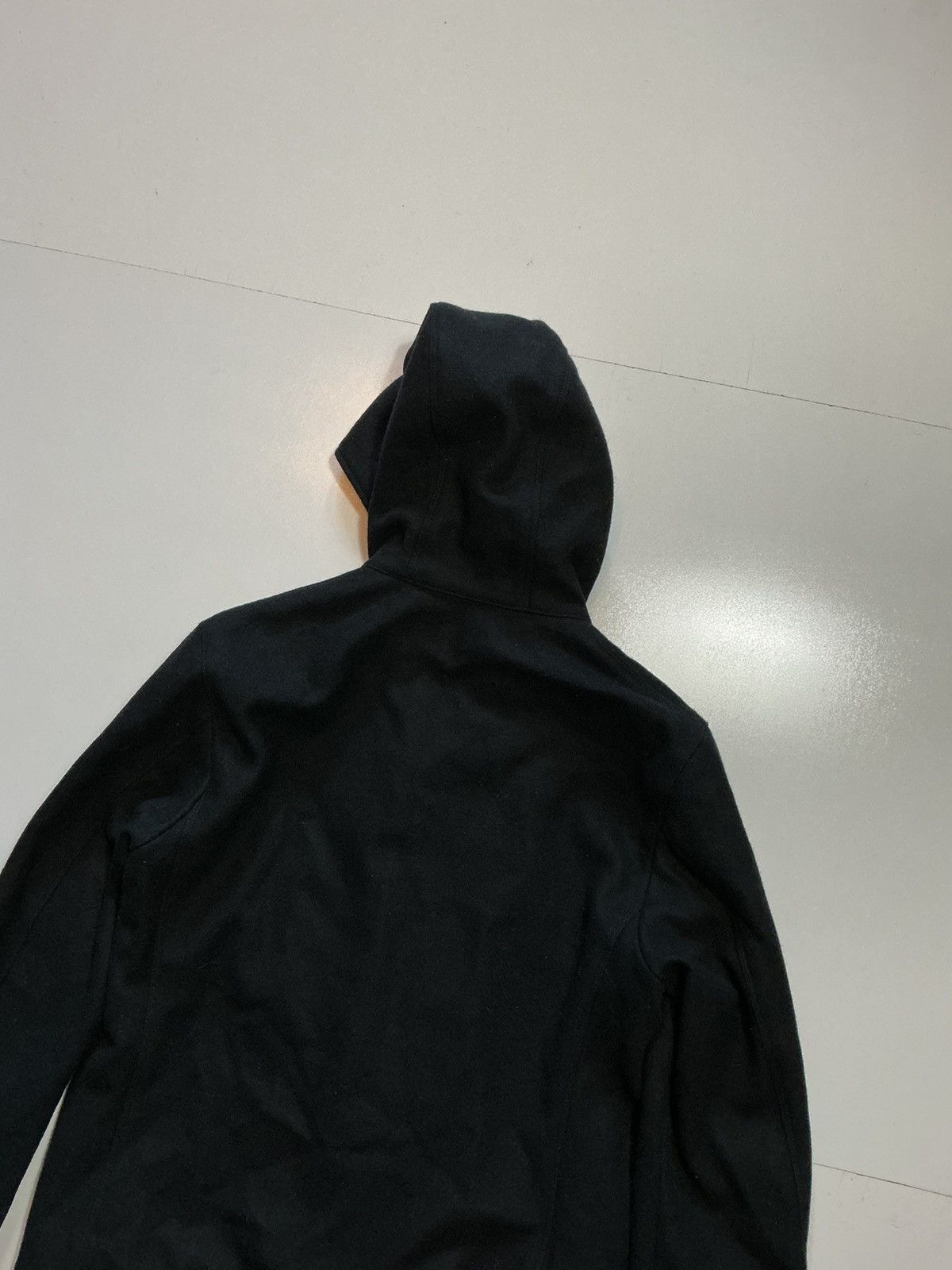 Boycott Boycott Japan Black Wool Military Zip Hooded Duffle Jacket Size US S / EU 44-46 / 1 - 6 Thumbnail