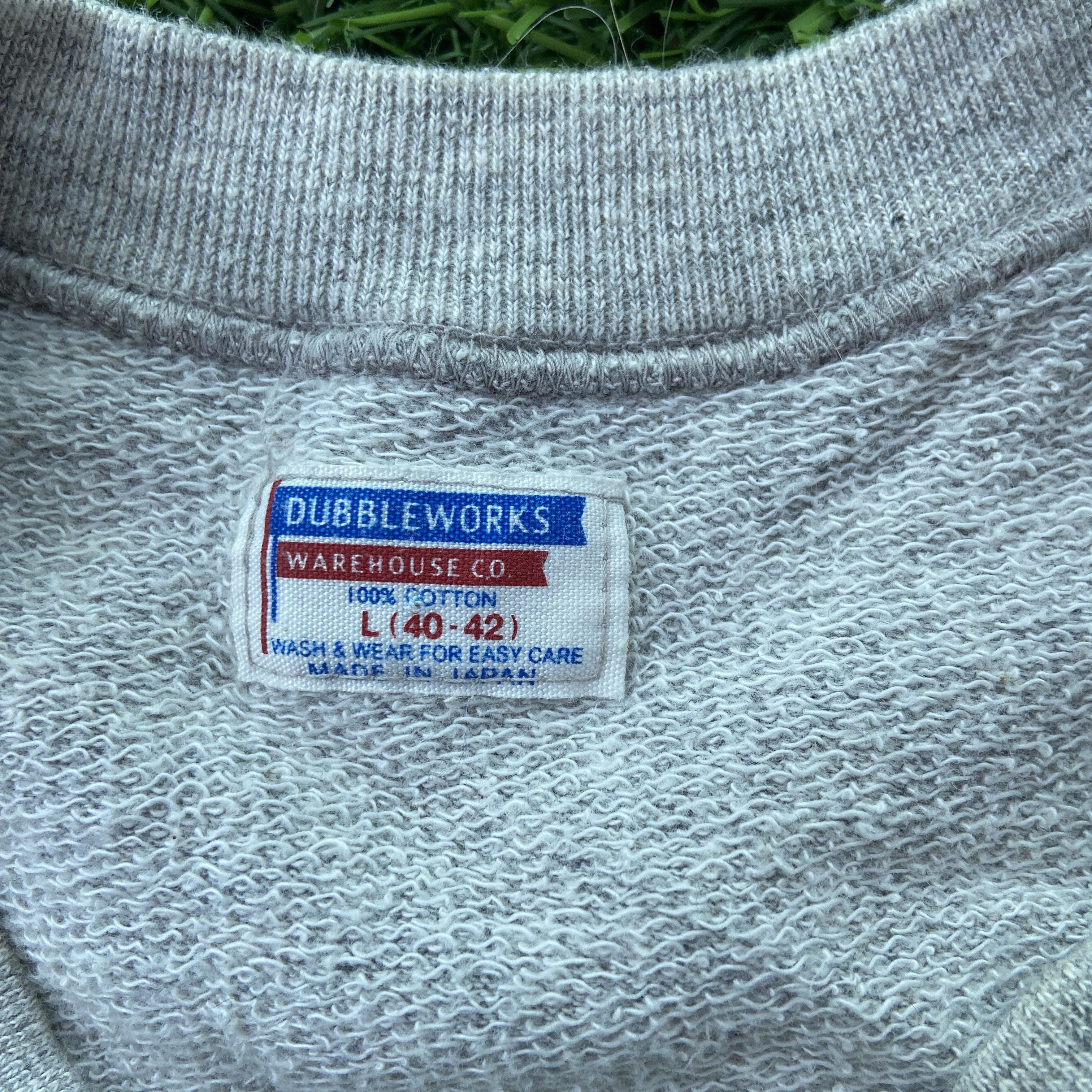 Warehouse DUBBLEWORKS Warehouse NAVY Wrestling Sweatshirt Crewneck Size US L / EU 52-54 / 3 - 3 Thumbnail