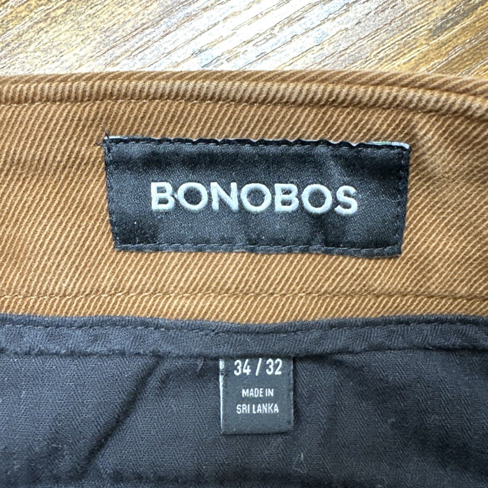 Bonobos Bonobos Athletic Fit Pants Mens 34 Brown Chino 31 Inseam Flat Front Zip Casual Preppy Workwear Shirt? Size US 34 / EU 50 - 6 Thumbnail