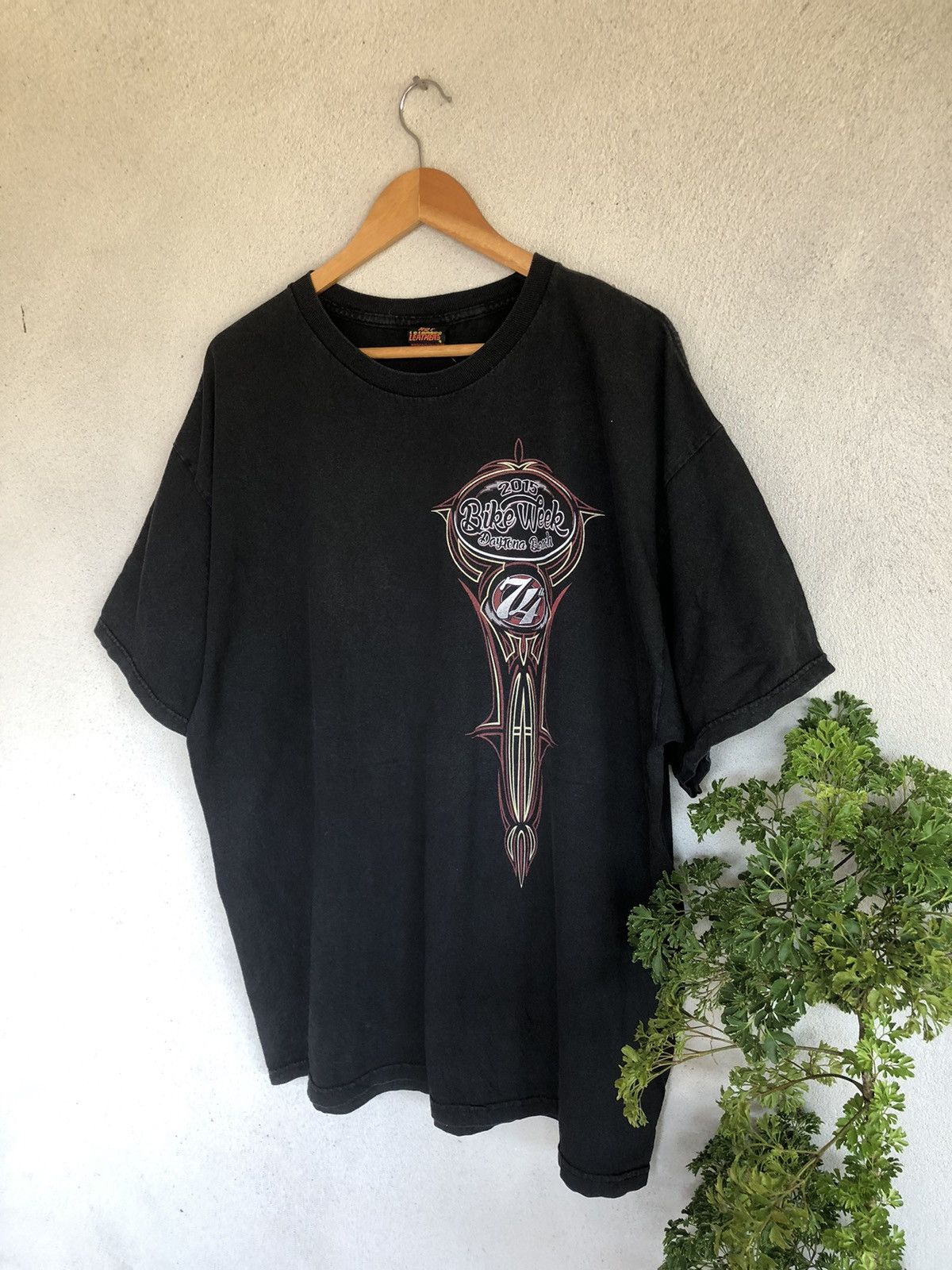 Harley Davidson × Vintage Crazy Vintage Sunfaded Bike week Daytona Beach Tshirts Size US XL / EU 56 / 4 - 6 Thumbnail