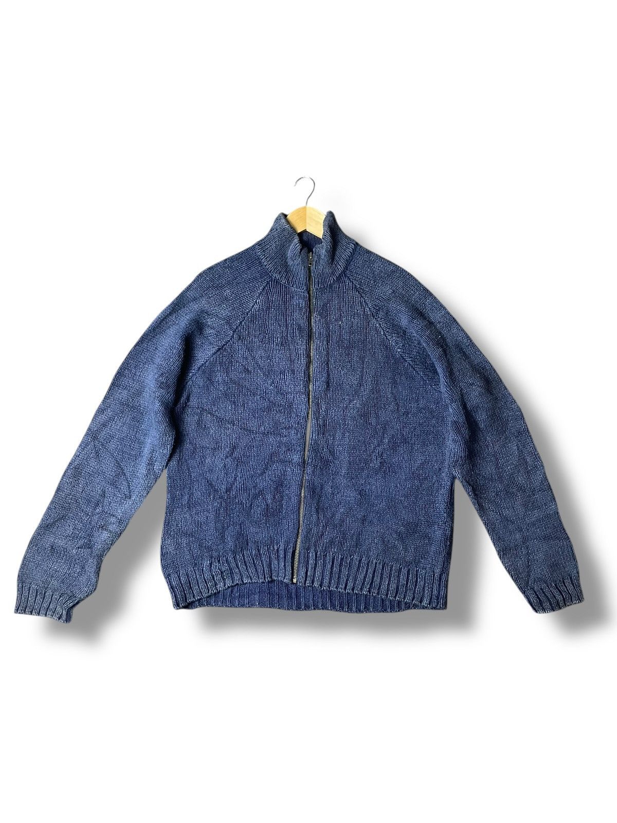 Polo Ralph Lauren Vintage Polo Ralph Lauren Sport Knitted Jacket (150) Size US L / EU 52-54 / 3 - 1 Thumbnail