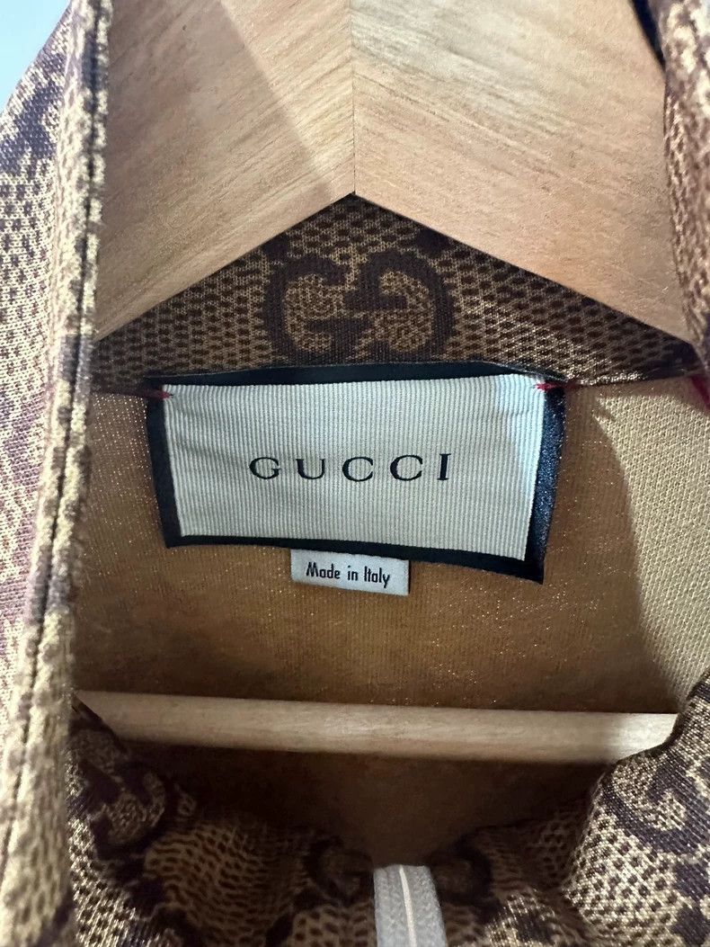 Gucci Gucci Red and blue striped GG old flower full print logo zi Size US XS / EU 42 / 0 - 3 Thumbnail