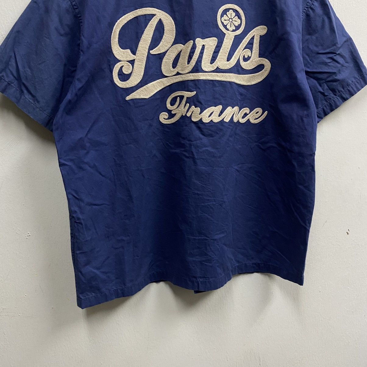 Evisu Evisu Paris Black Short Sleeve Shirt Size US M / EU 48-50 / 2 - 4 Thumbnail