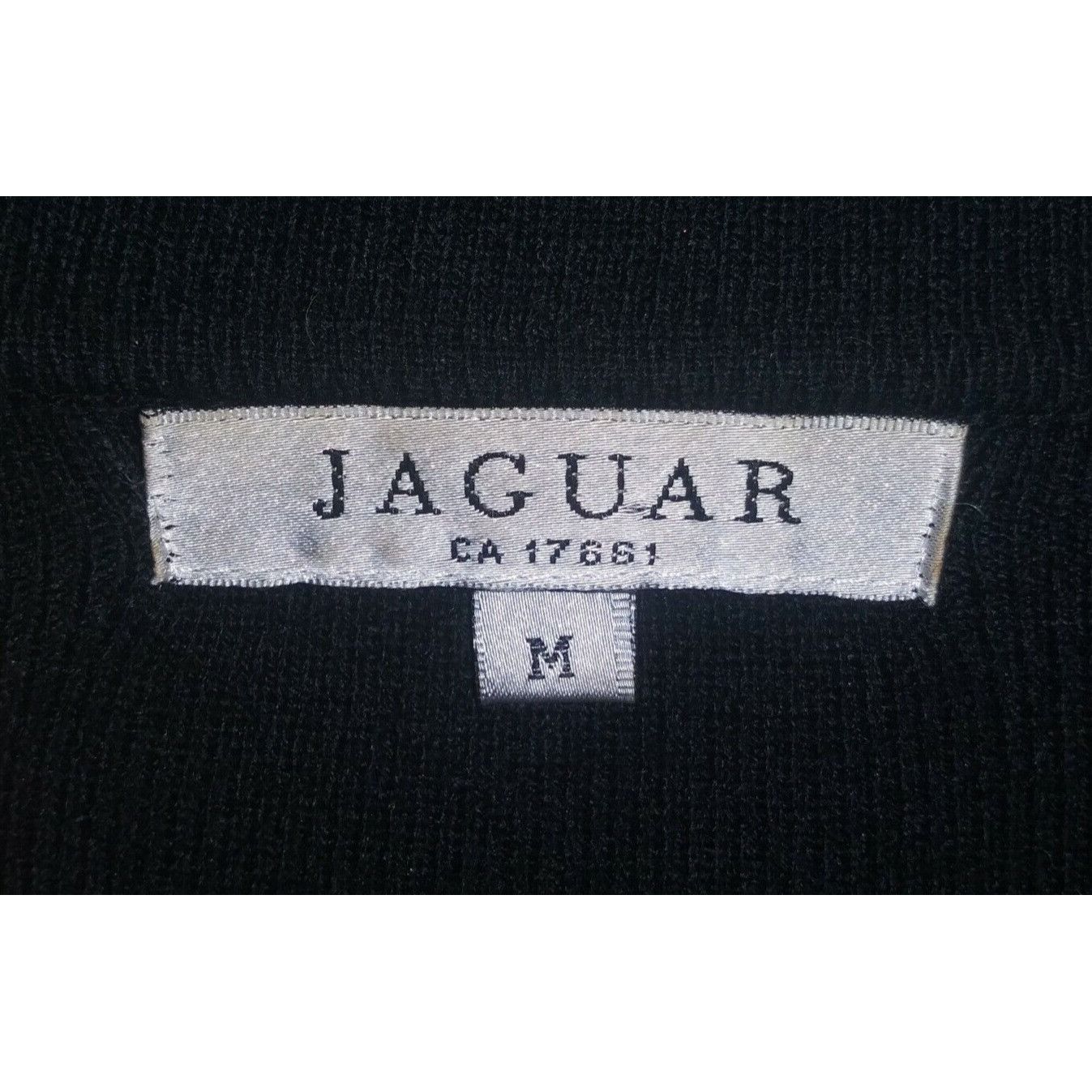 Vintage Cardigan Sweater VTG JAGUAR black embellished Avante Garde Size M / US 6-8 / IT 42-44 - 8 Thumbnail