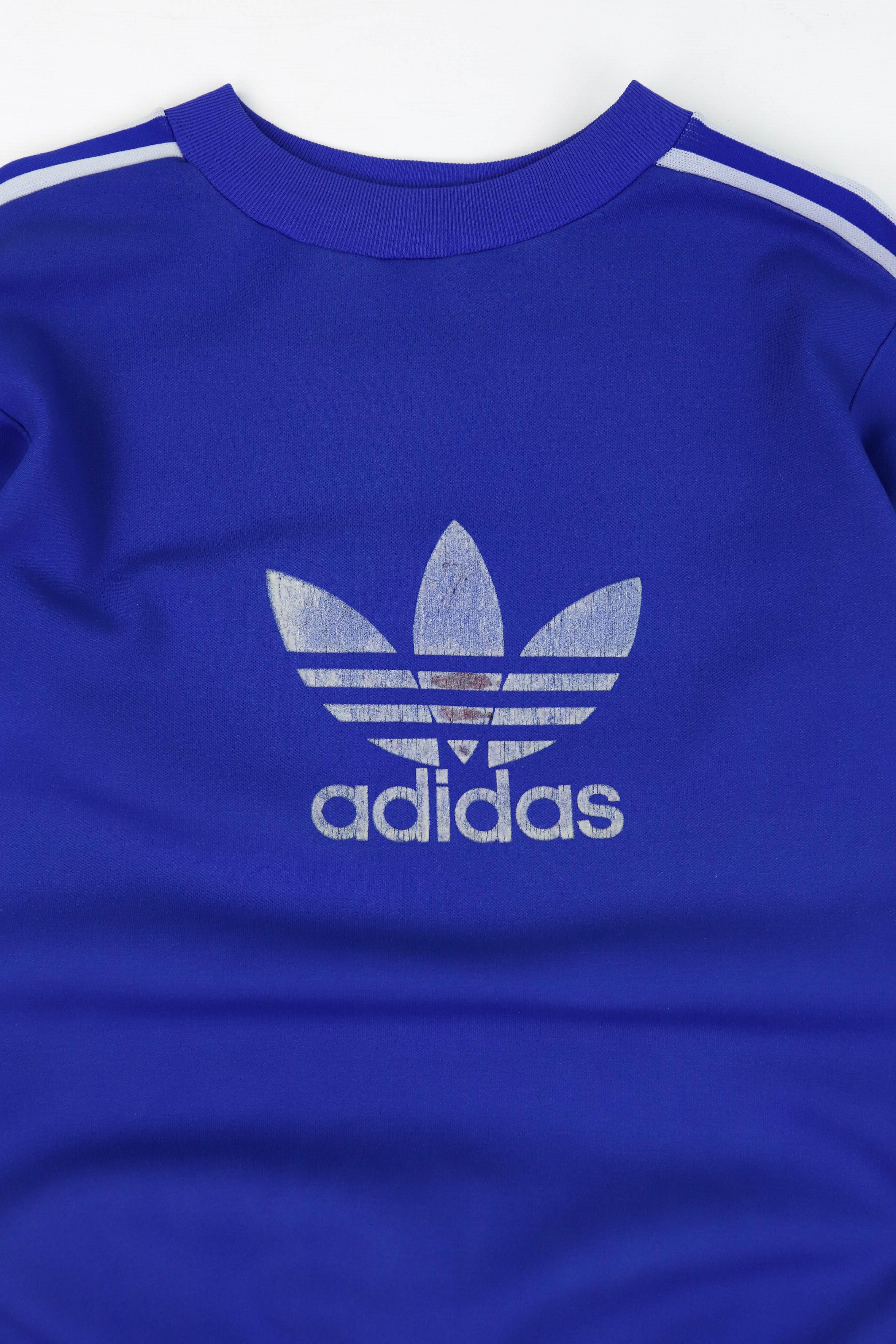 Adidas 70-80s Retro Vintage Adidas Big Logo Crewneck Sweatshirt Size US M / EU 48-50 / 2 - 3 Thumbnail