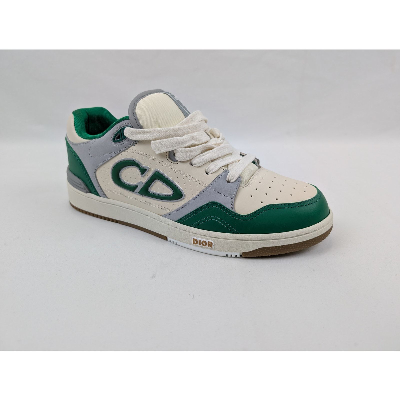 Dior o1rshd1 M-B57 LT Calf Sneakers in Grey/Green Size US 8 / EU 41 - 2 Thumbnail