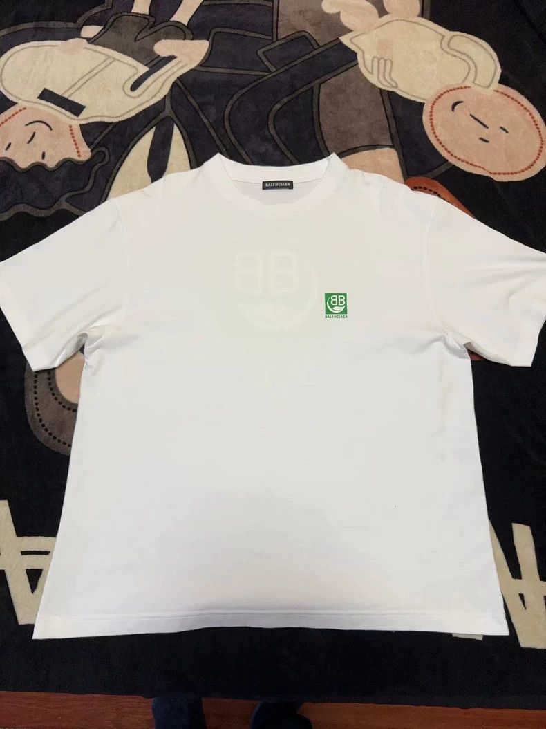 Balenciaga White Eco Short Sleeve T-shirt - dmc