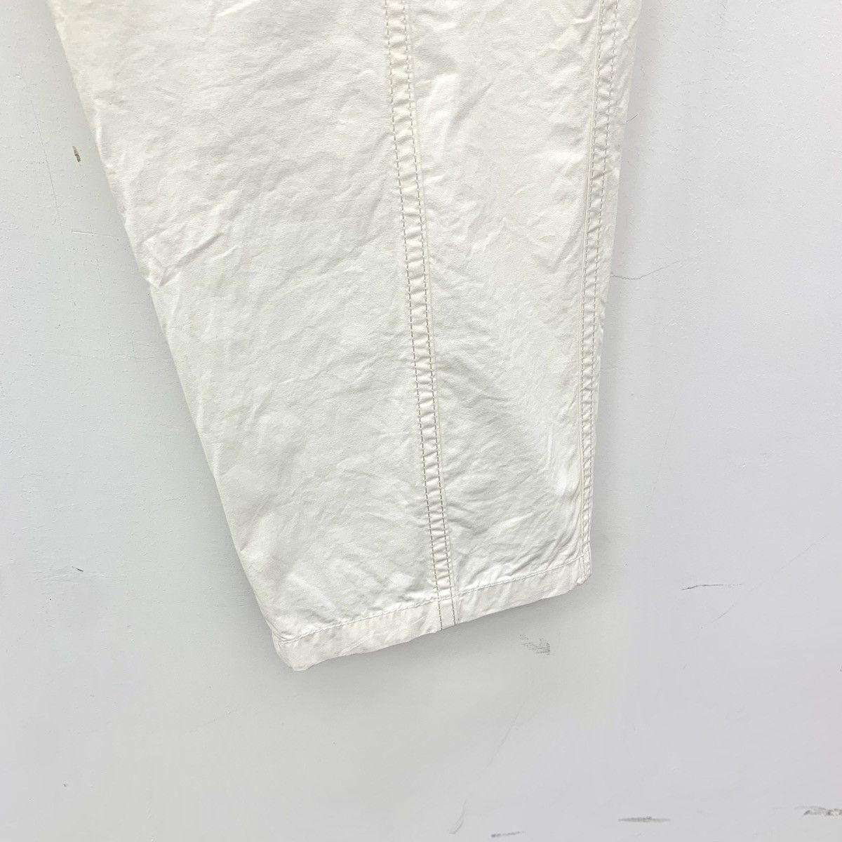 Gucci Gucci White Stripe Webbing Cotton Casual Pants K26WX Size 28" / US 6 / IT 42 - 5 Thumbnail