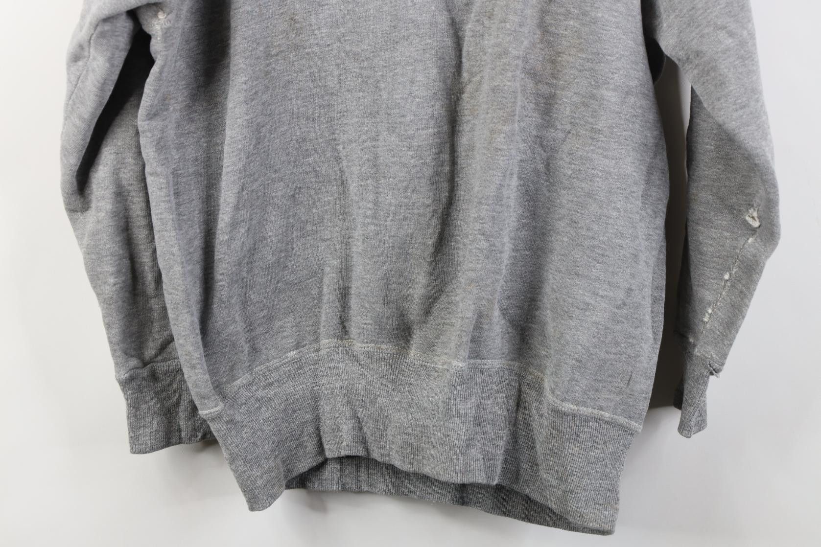 Vintage Vintage 70s Streetwear Triblend Sweatshirt Heather Gray Size US S / EU 44-46 / 1 - 16 Thumbnail
