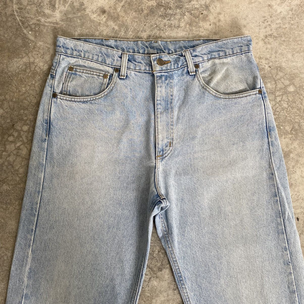 Carhartt Vintage Carhartt Relaxed Fit Pale Blue Denim Jeans Size US 34 / EU 50 - 2 Thumbnail