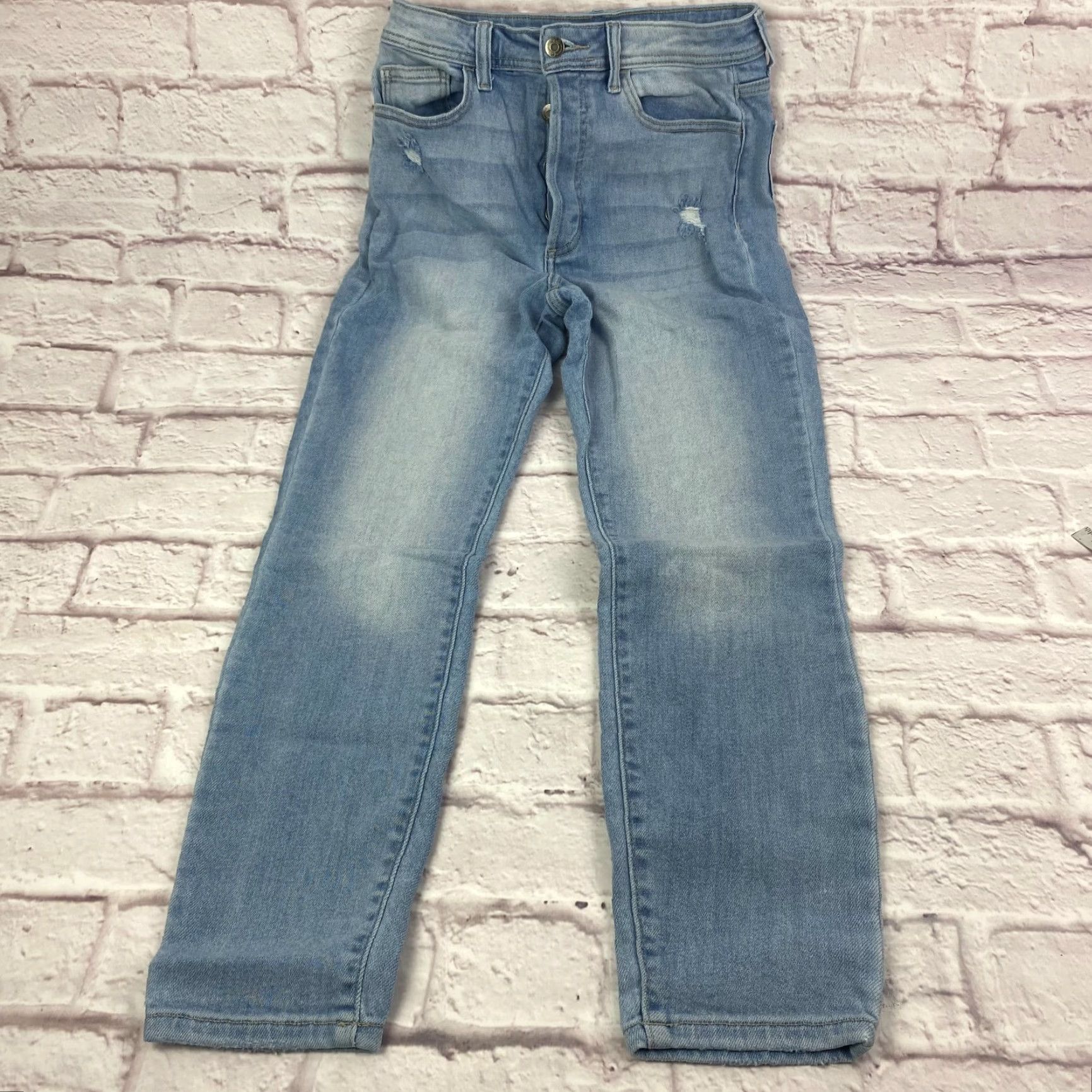 Vintage VINTAGE Cello Jeans Womens Junior Teens 7/28 Mom Skinny High Rise Distressed Button Fly 90s City College Blues Jeans Mens? Size 28" / US 6 / IT 42 - 3 Thumbnail