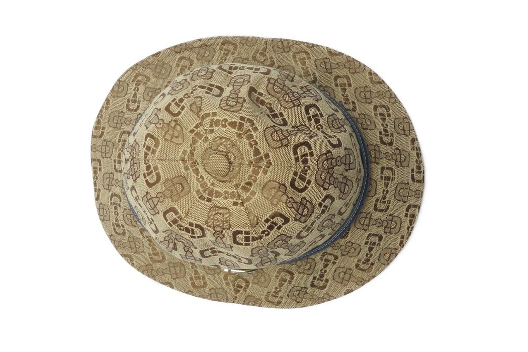 Gucci Gucci Vintage Belt Bucket Safari Hat Horsebit Canvas Cap Grailed