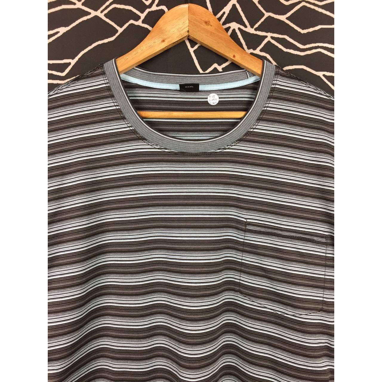 Hugo Boss Boss By Hugo Boss Regular Fit Striped Longsleeve Tee Size US XXL / EU 58 / 5 - 3 Thumbnail
