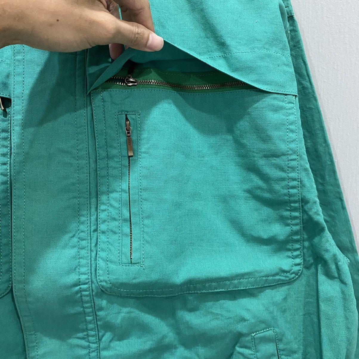 Pierre Balmain Archival Pierre Balmain Paris Utility Bomber Jacket Vintage Size US L / EU 52-54 / 3 - 9 Thumbnail