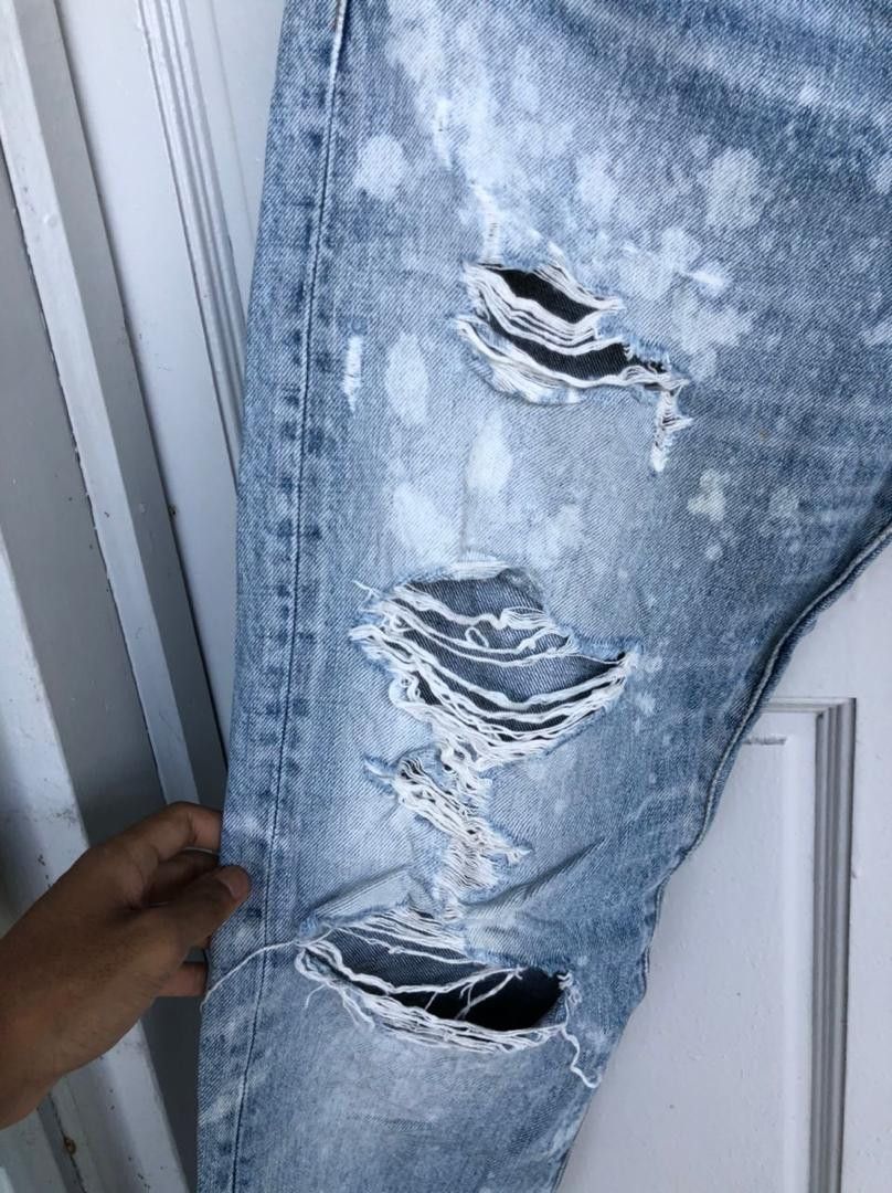 4GSELLER Very Rare Distressed denim brand Alternative RNA Verna inc Size US 33 - 4 Thumbnail