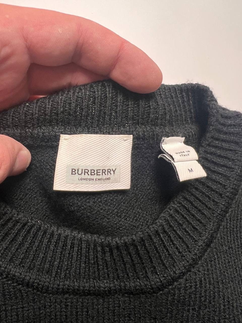 Burberry BURBERRY Wool Mermaid-Intarsia Sweater Size US M / EU 48-50 / 2 - 13 Thumbnail