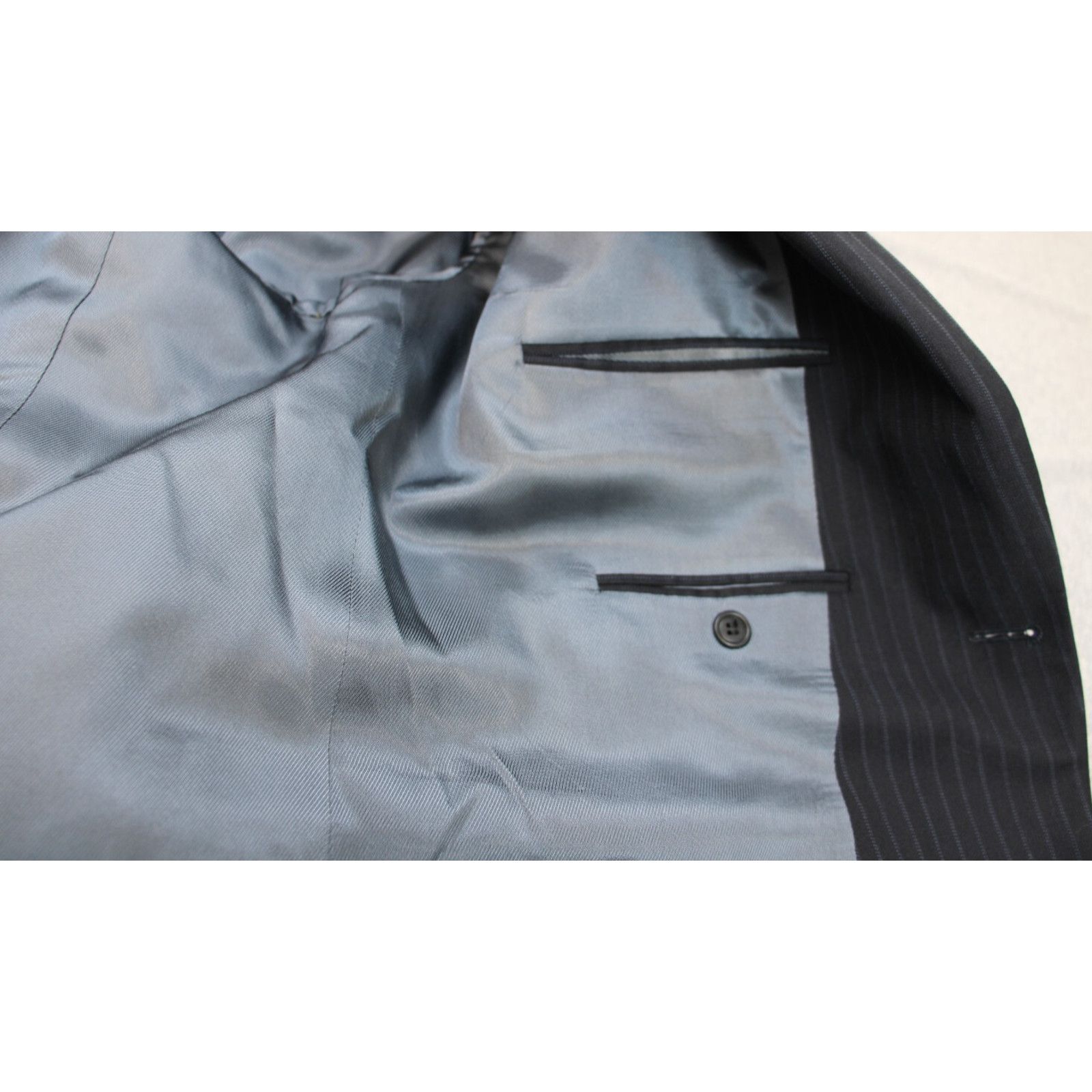 Jack Victor Jack Victor Blazer Men's 48R Black Wool Notch Size 48R - 5 Thumbnail