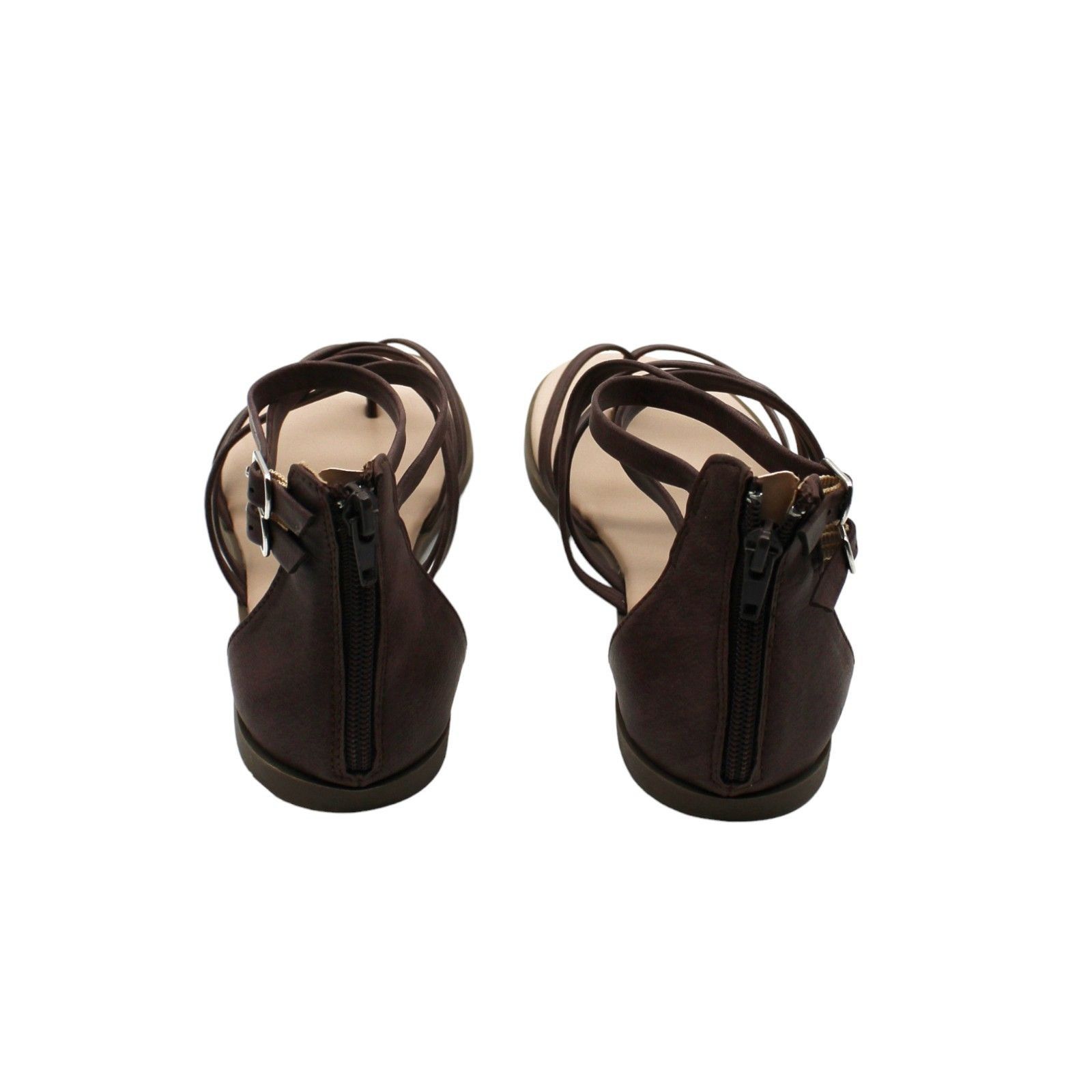 Other JOURNEE COLLECTION Womens Brown Adjustable Strap Padded Zail Size US 9 / IT 39 - 7 Thumbnail
