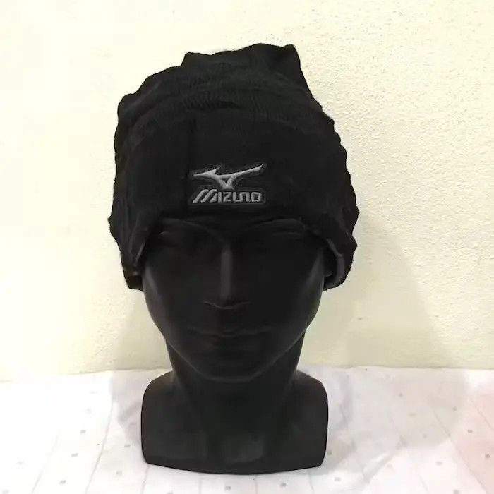 Mizuno × Vintage Mizuno Small Logo Beanie Hat Size ONE SIZE - 2 Thumbnail