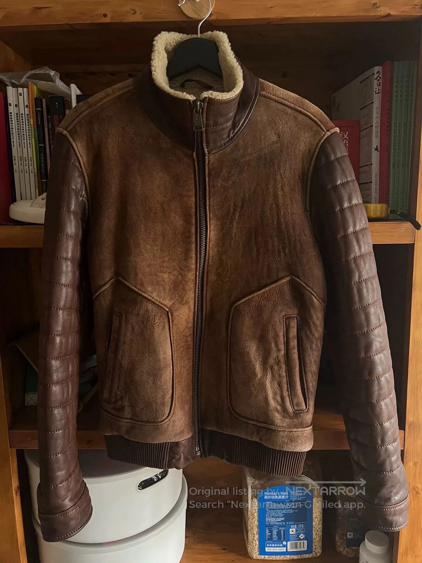 Japanese Brand Vintage Turkish Leather Motorcycle Jacket. Size US L / EU 52-54 / 3 - 1 Thumbnail