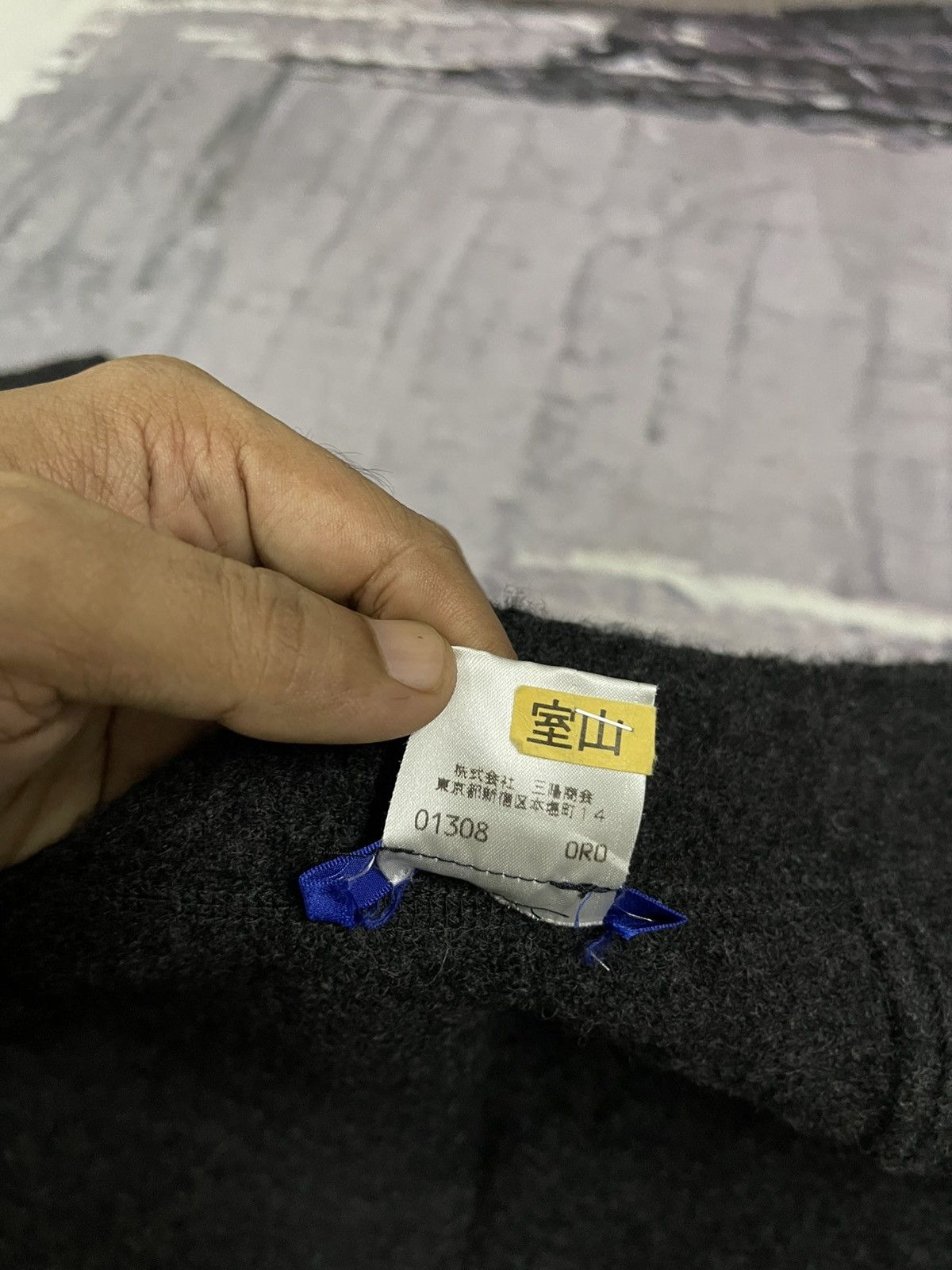 Burberry × Japanese Brand × Vintage 90s BURBERRYS BLUE LABEL WOOL MINI SKIRT Size 22" - 11 Thumbnail