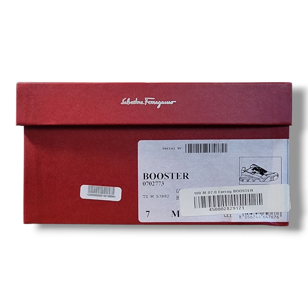 Salvatore Ferragamo Ferragamo White Booster Sneaker Men's Size 7/Women's Size 9 Size US 7 / EU 40 - 3 Thumbnail