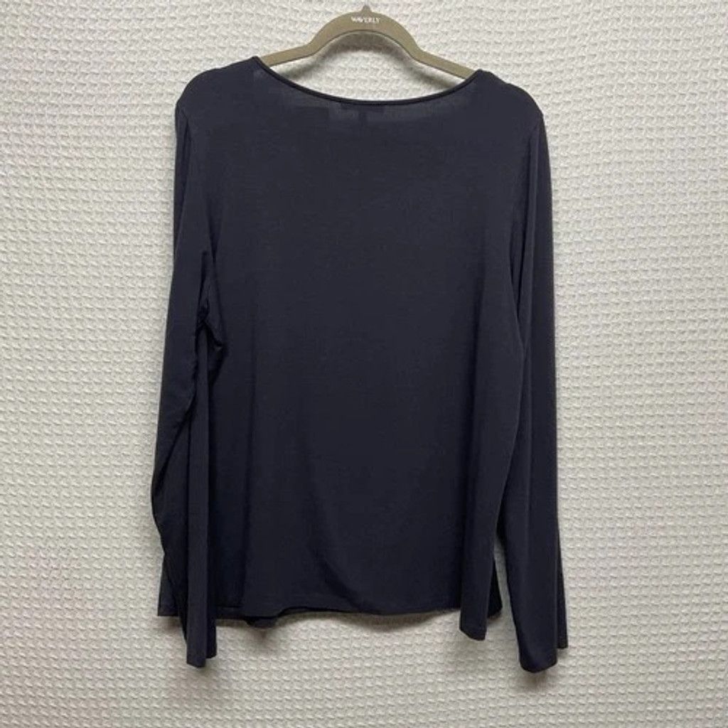 Eileen Fisher Eileen Fisher Everyday Essential Short Sleev TShirt Women XL Size XL / US 12-14 / IT 48-50 - 8 Thumbnail