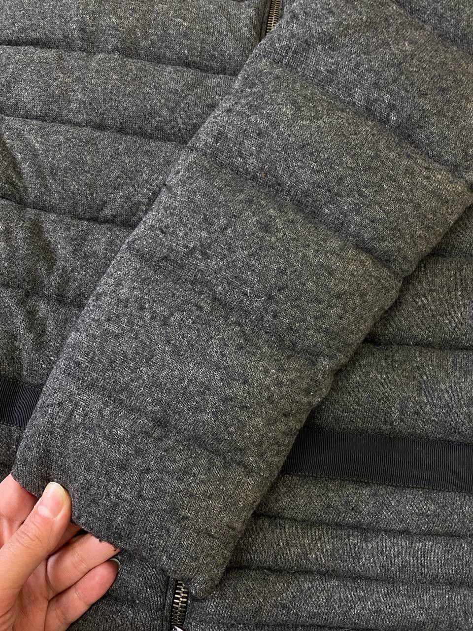 Moncler Moncler Leucate Giubbotto Puffer Angora Jacket Size US XS / EU 42 / 0 - 9 Thumbnail