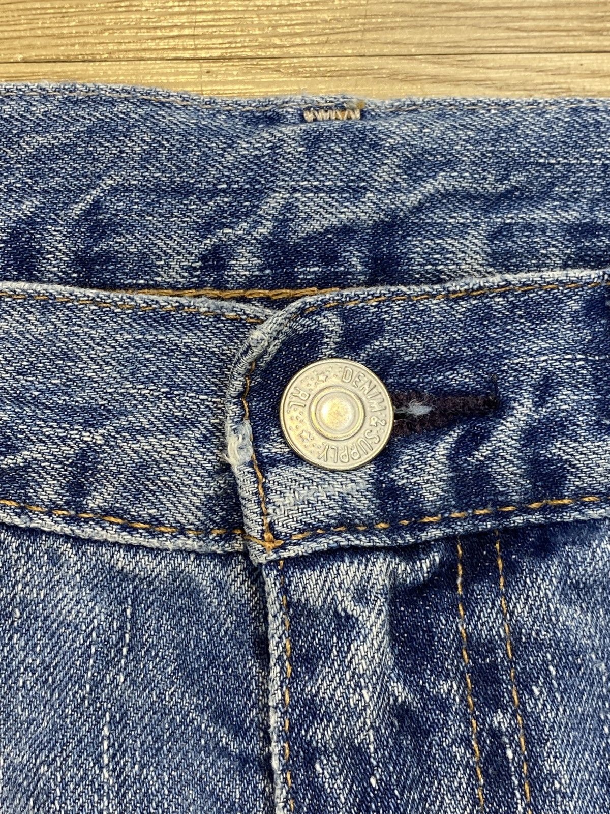 Ralph Lauren Ralph Lauren Blue Wash Style Distress Jeans Size US 34 / EU 50 - 7 Thumbnail