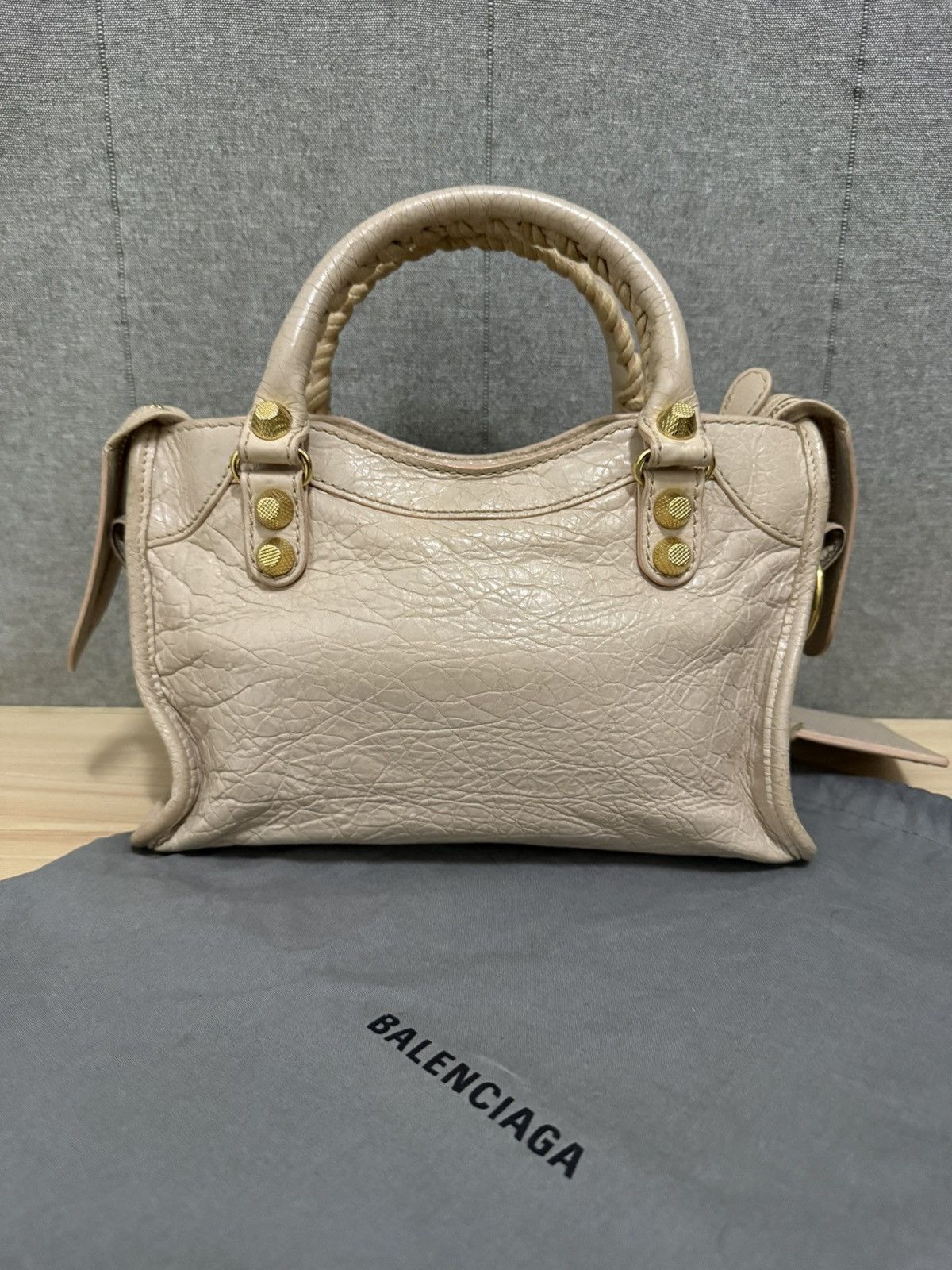 Balenciaga Balenciaga mini City lambskin Giant studded Size ONE SIZE - 7 Thumbnail