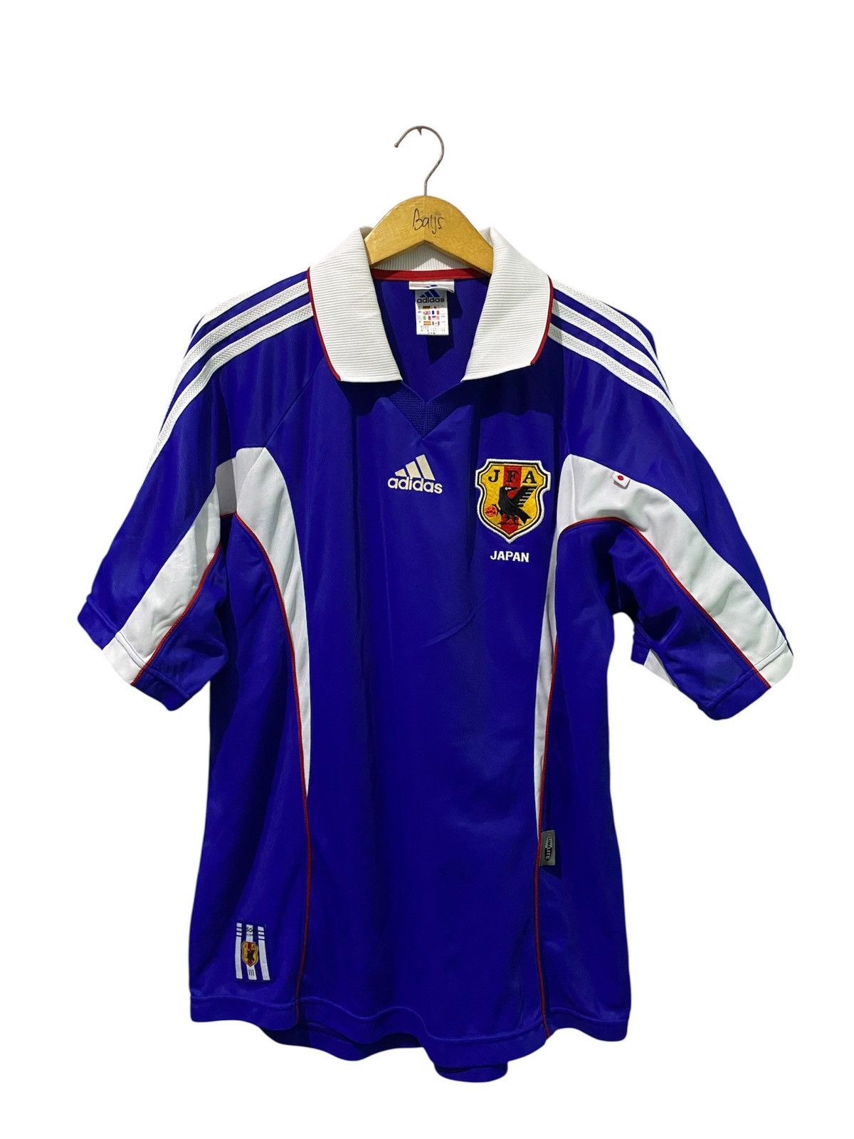Adidas Vintage adidas jersey japan Size US XL / EU 56 / 4 - 1 Thumbnail