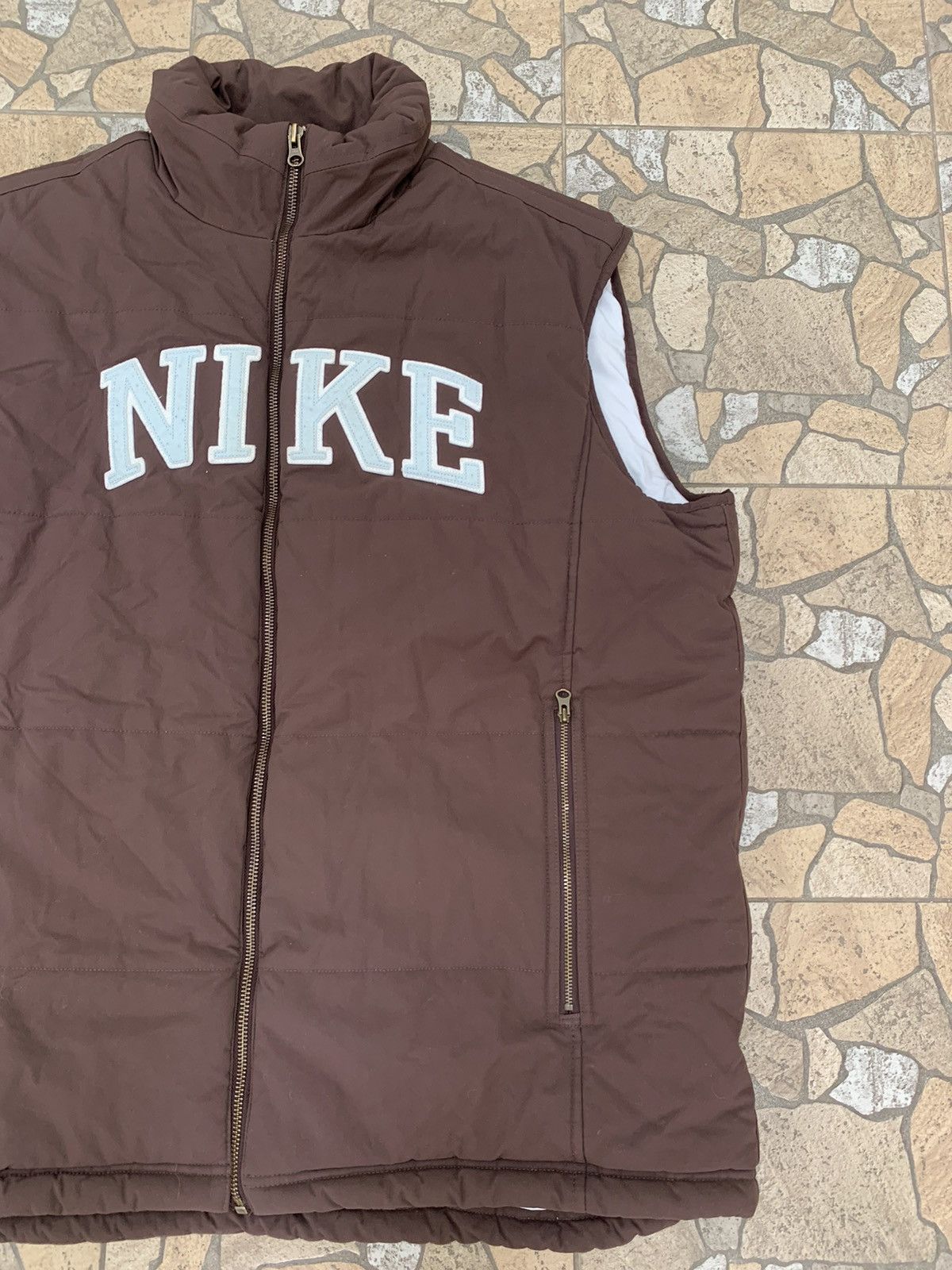Other Vintage 2000s Nike Big Logo Vest Size US XL / EU 56 / 4 - 3 Thumbnail