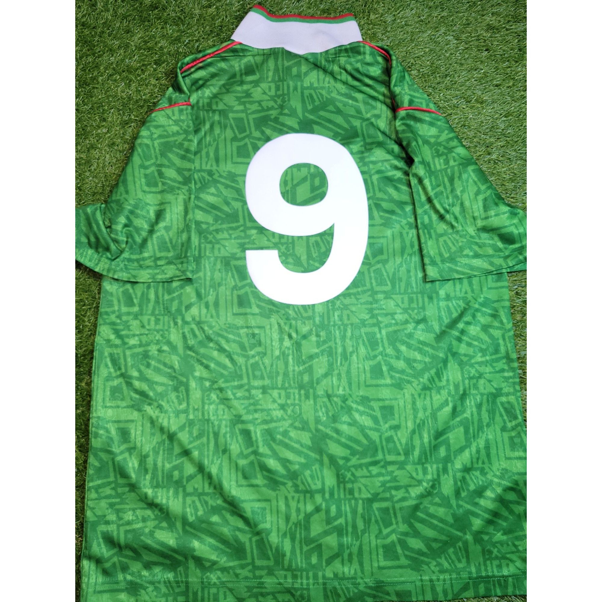 Hugo Sanchez Mexico Umbro 1994 WORLD CUP Soccer Jersey outlet XL